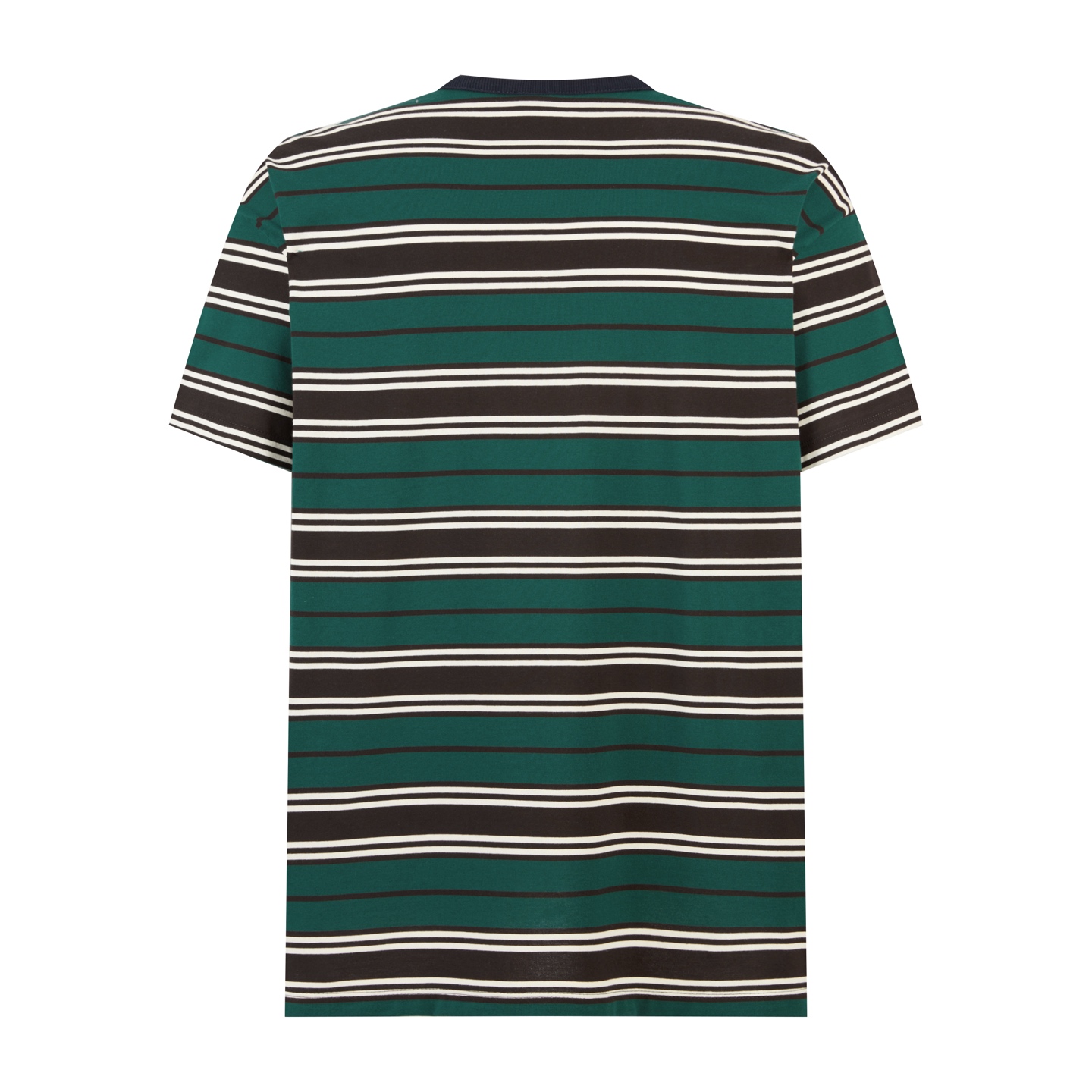 PRADA 普拉达 条纹口袋圆领短袖 T恤 绿色 39610-16XT-F0KBL-S-OOO