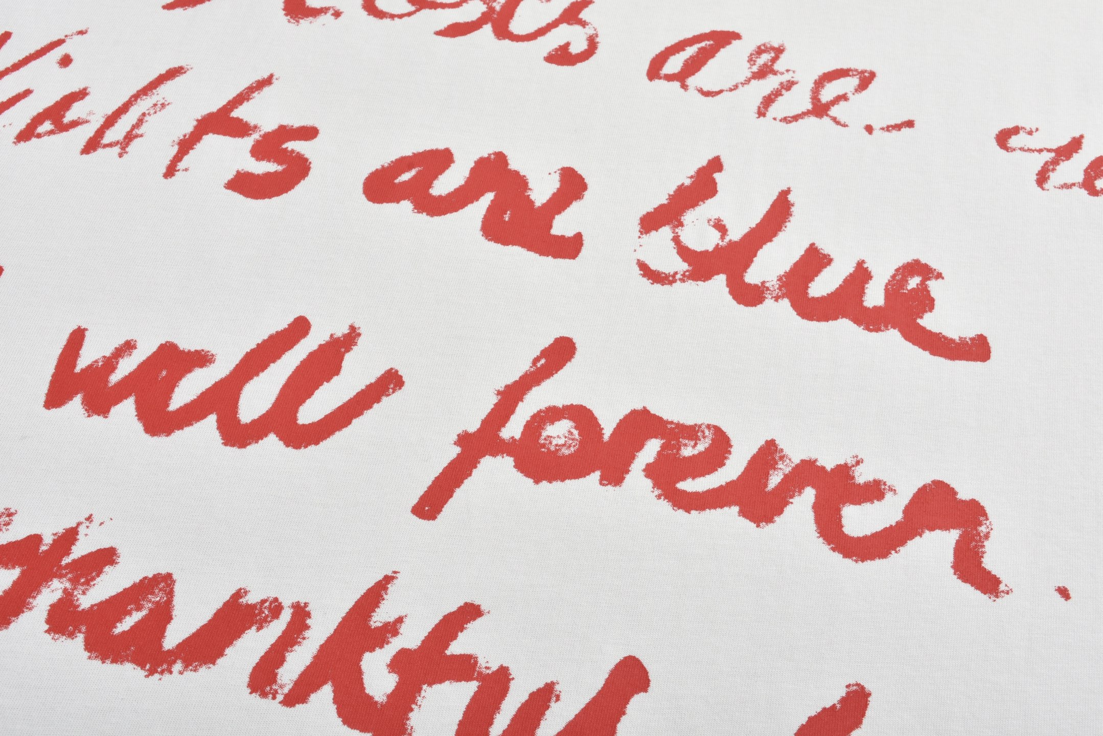 Balenciaga 巴黎世家 SS25 破洞字母logo印花圆领短袖 T恤 夏季 白色 黑色 811746TRVR29012