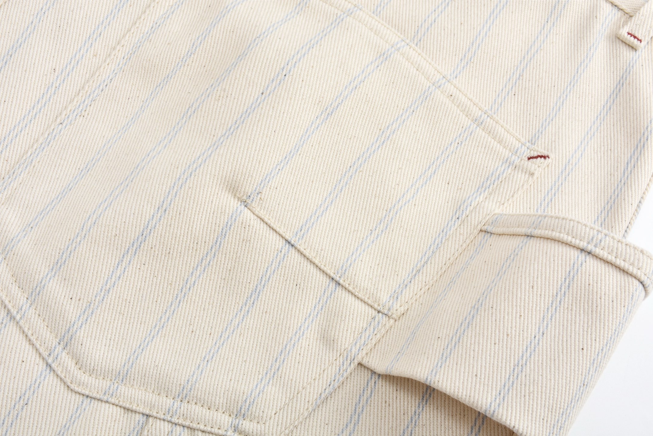 DIOR 迪奥 条纹刺绣字母logo牛仔裤 长裤 裤子 583D182A3010-C085