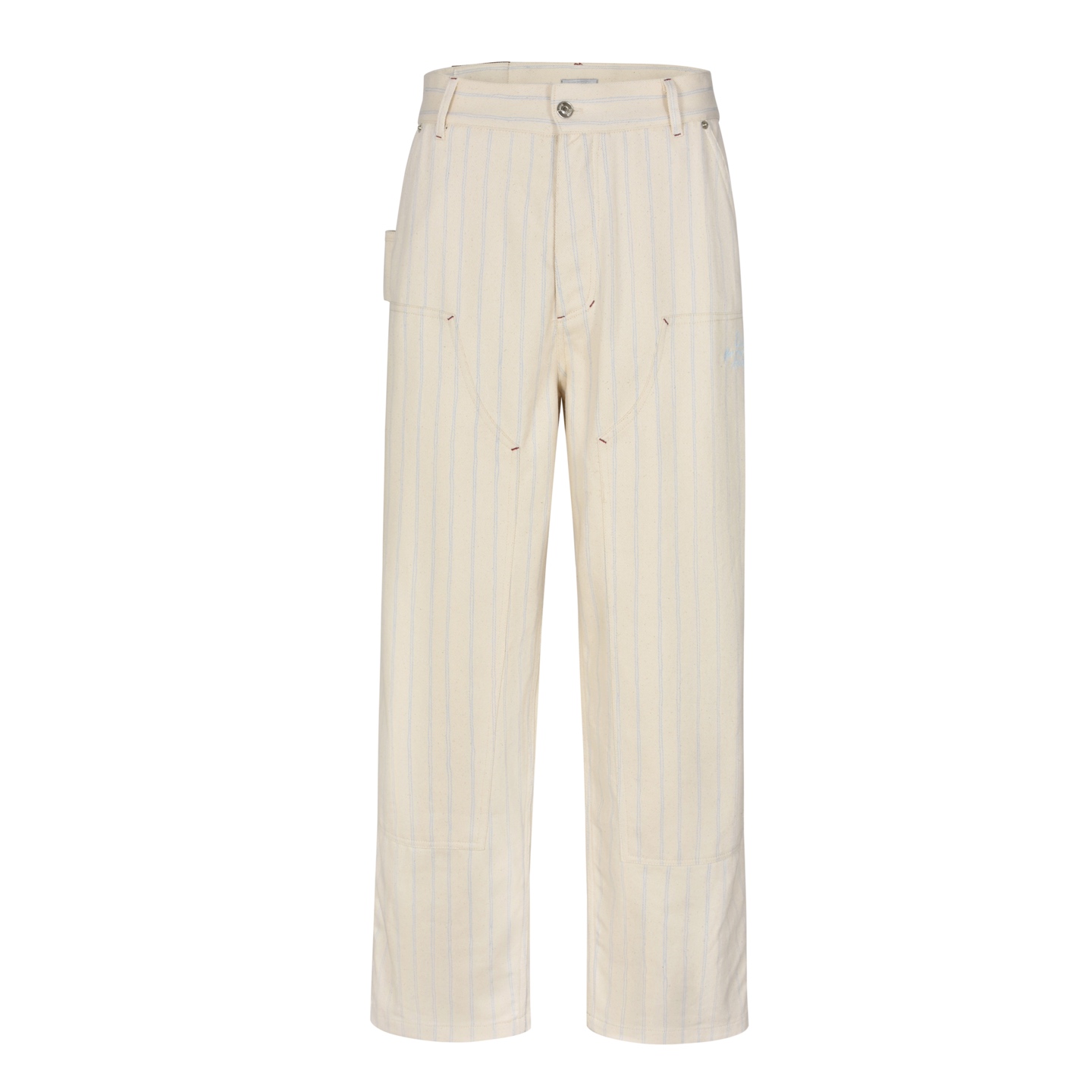 DIOR 迪奥 条纹刺绣字母logo牛仔裤 长裤 裤子 583D182A3010-C085