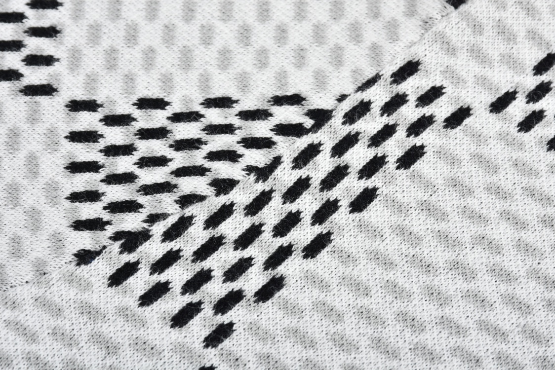 LOUIS VUITTON 路易威登 棋盘格字母logo针织圆领短袖 T恤 蓝绿 黑白 1AHBCV