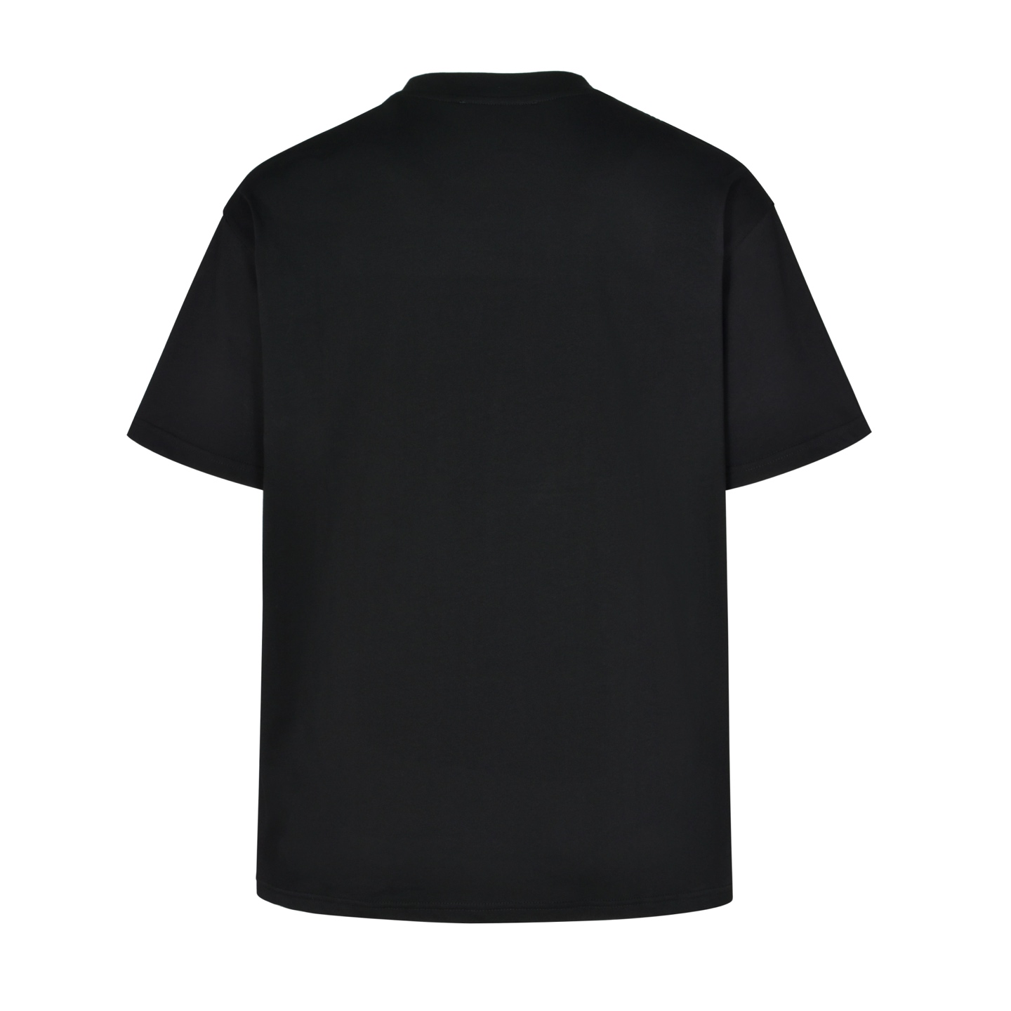 LOUIS VUITTON 路易威登 刺绣字母logo小标圆领短袖 T恤 黑色 1A1SA5