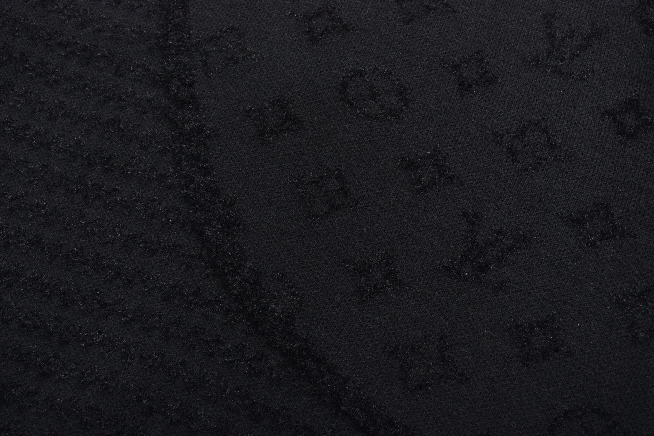 LOUIS VUITTON 路易威登 拼接斜纹提花短裤 休闲裤 裤子 五分裤 黑色 1AHC59