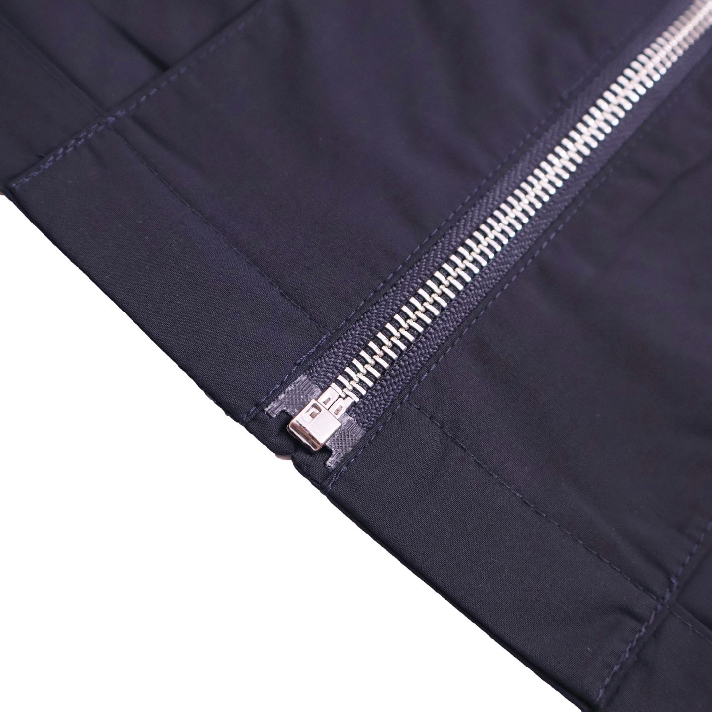 PRADA 普拉达 字母logo印花拉链衬衫 短袖 宽松 休闲 夏季 蓝色 SC781-1480-F0216-S-OOO