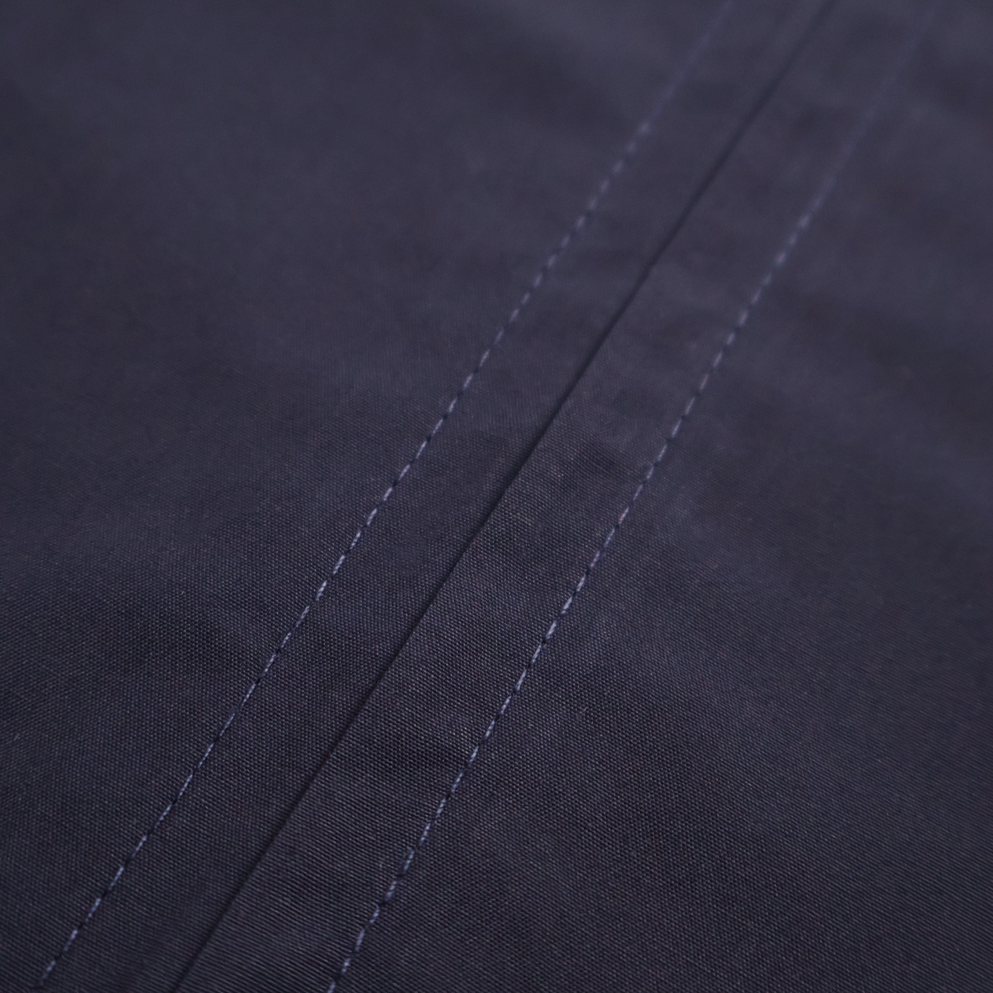 PRADA 普拉达 字母logo印花拉链衬衫 短袖 宽松 休闲 夏季 蓝色 SC781-1480-F0216-S-OOO