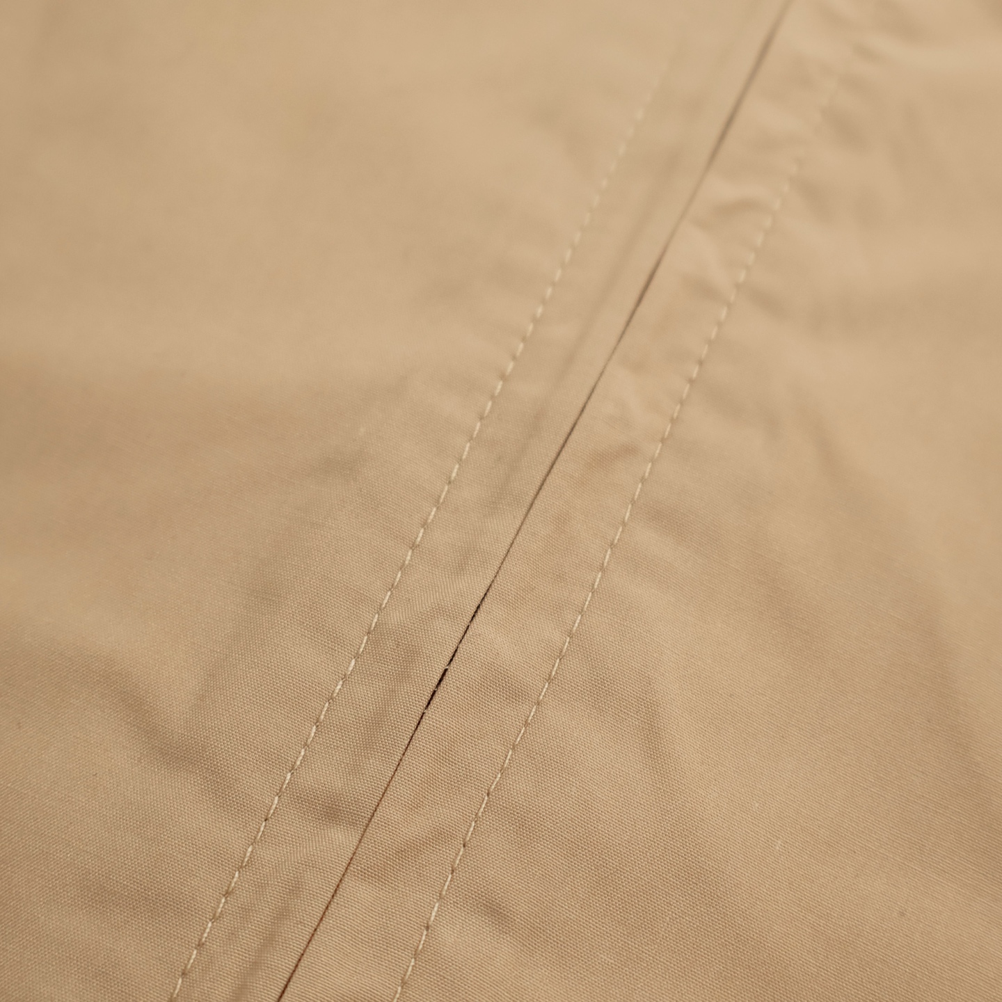 PRADA 普拉达 字母logo印花拉链衬衫 短袖 宽松 休闲 夏季 米色 SC781-1480-F0F24-S-OOO