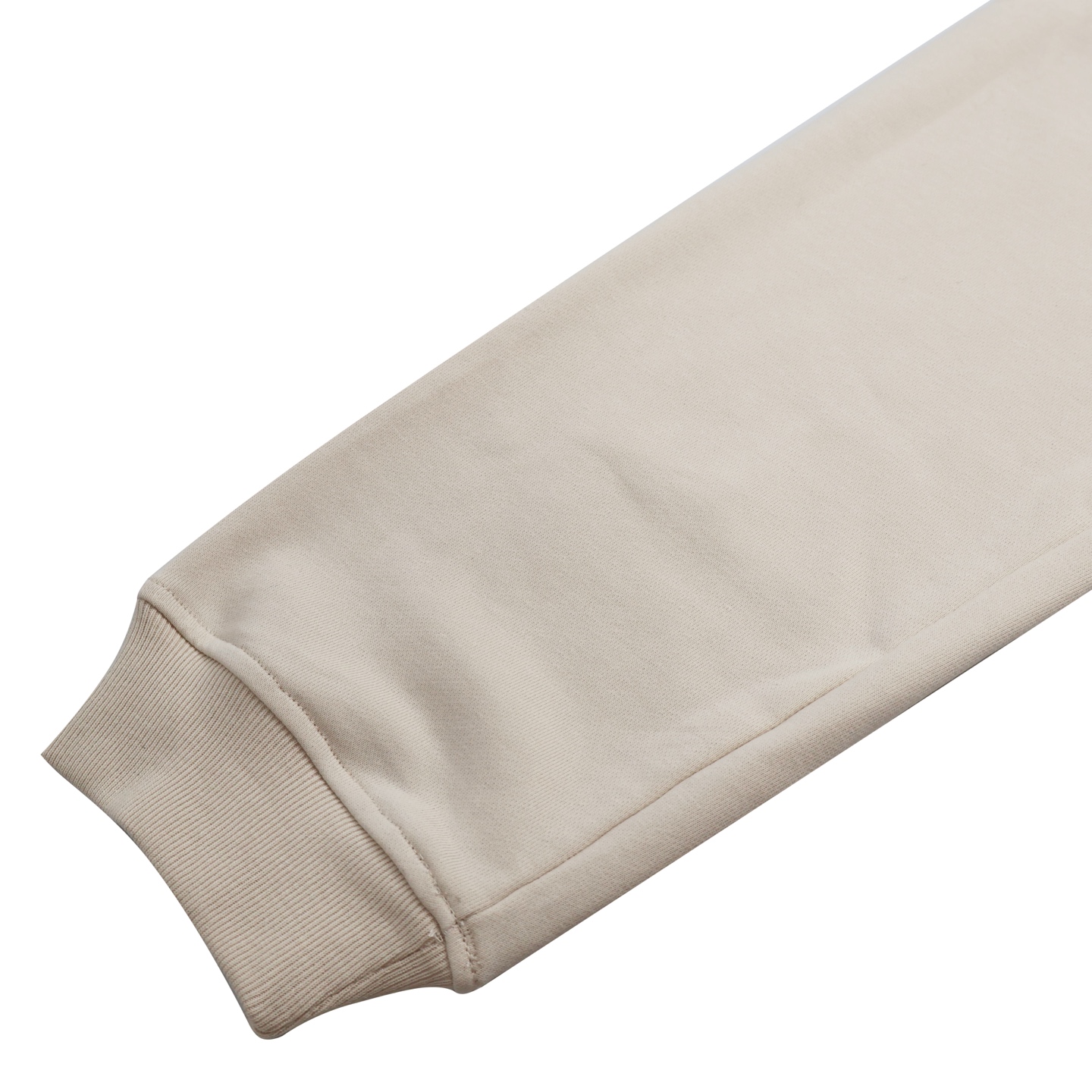 LOUIS VUITTON 路易威登  LV 刺绣字母logo徽标半拉链翻领卫衣 长袖 米白 1AHW28