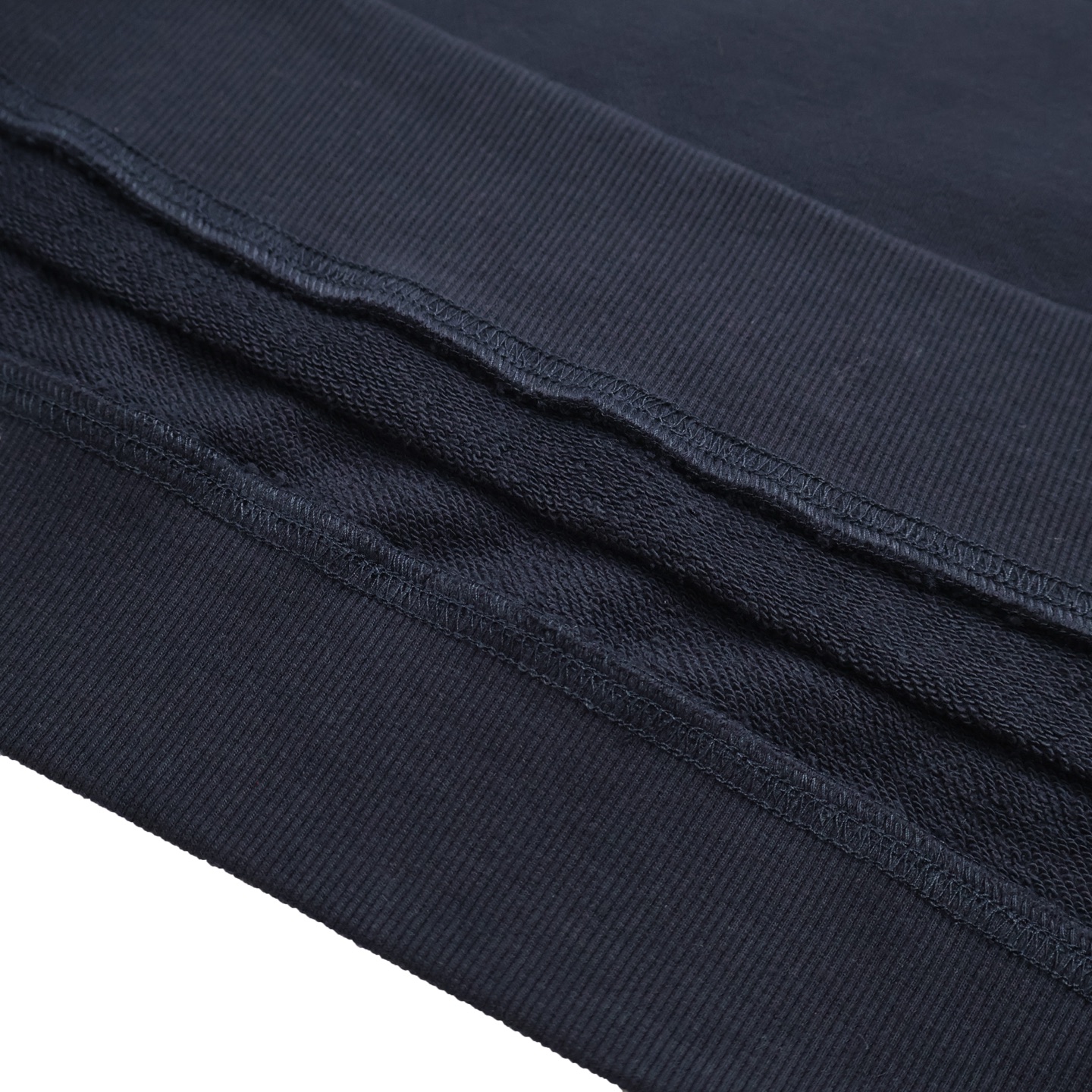 MIU MIU 缪缪 拼色微标半拉链卫衣 长袖  蓝色  MJL090-17H4-F005R-S-OOO