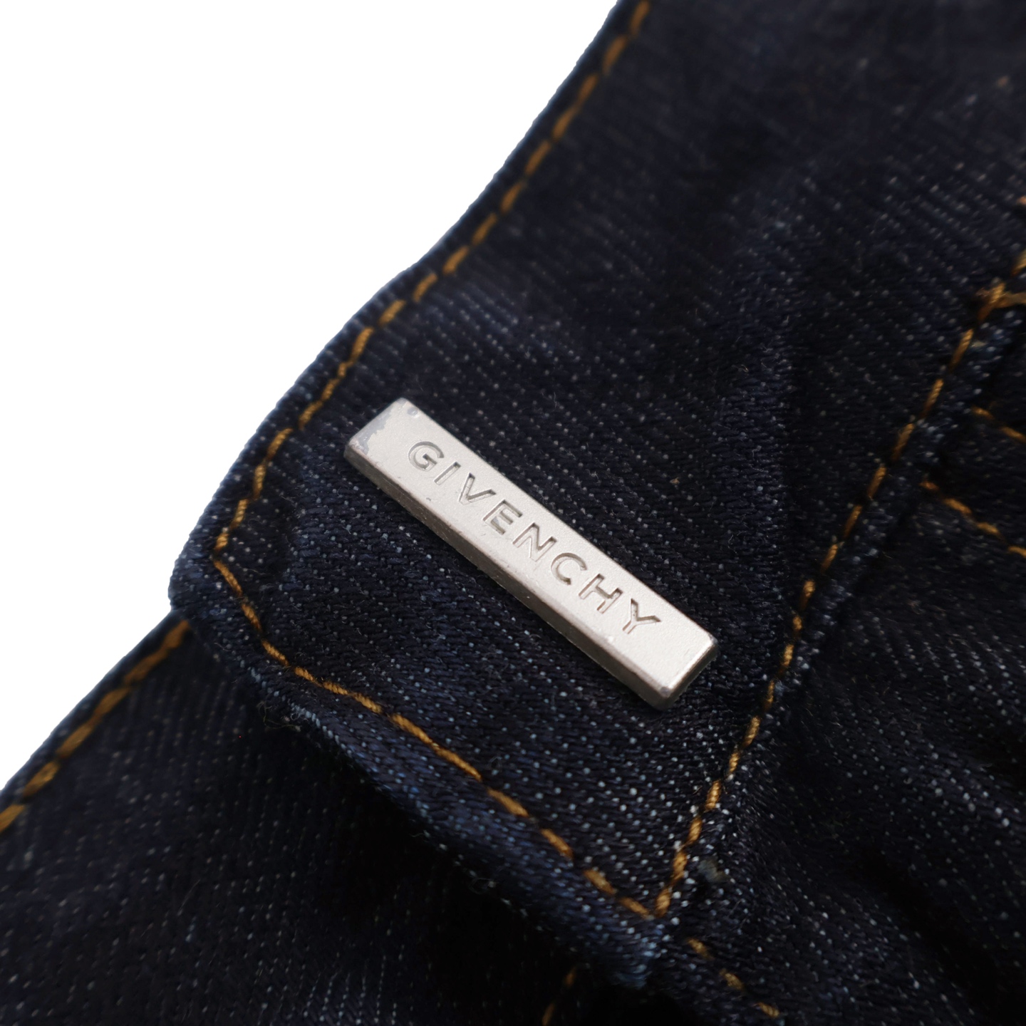 Givenchy 纪梵希 水洗做旧直筒牛仔裤 长裤 裤子 浅蓝色 深蓝色