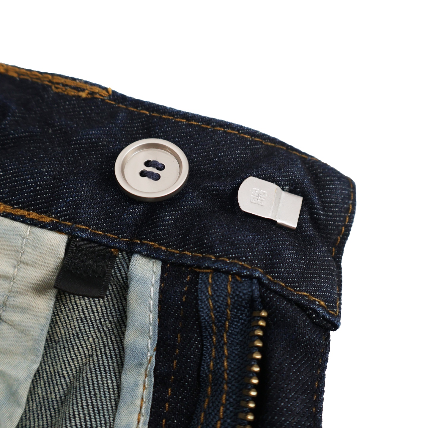 Givenchy 纪梵希 水洗做旧直筒牛仔裤 长裤 裤子 浅蓝色 深蓝色