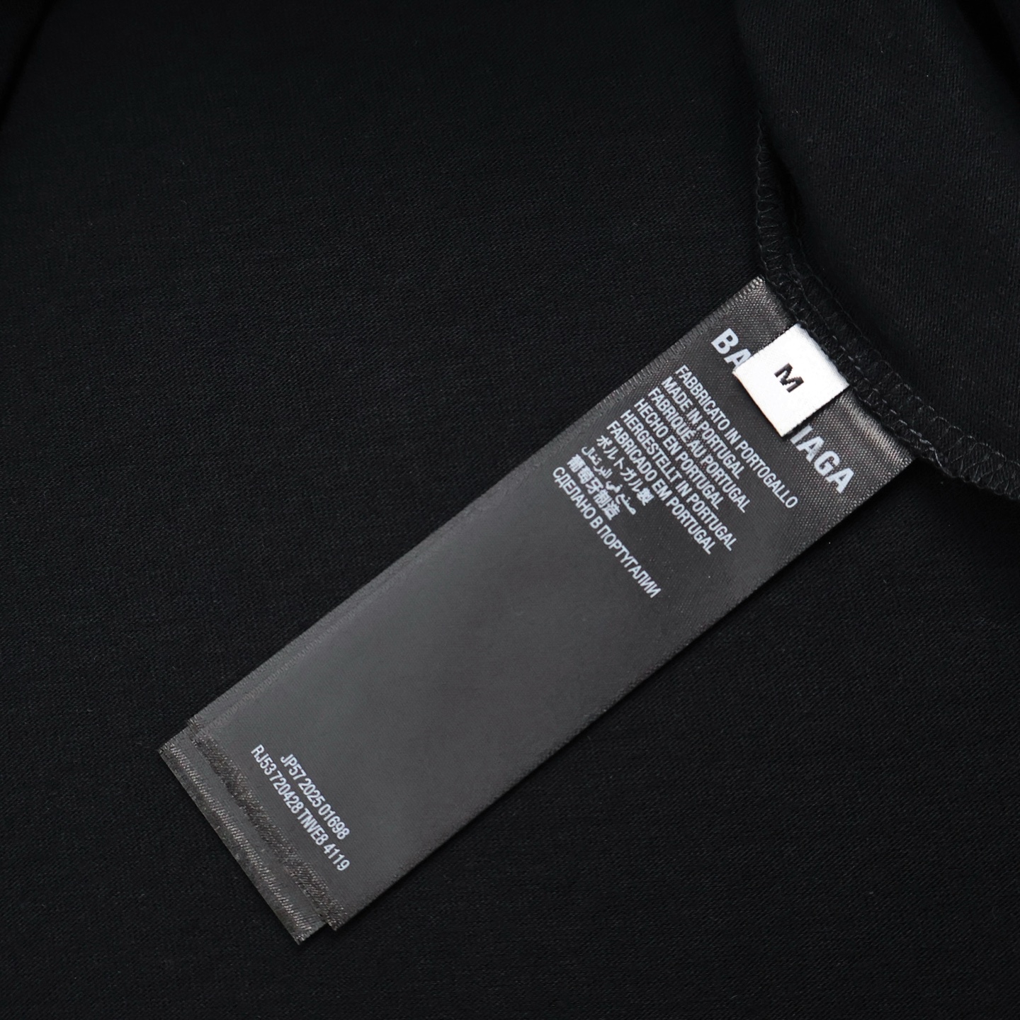 Balenciaga 巴黎世家 新主意彩色字母logo印花短袖 T恤 圆领 短款 夏季 白色 黑色