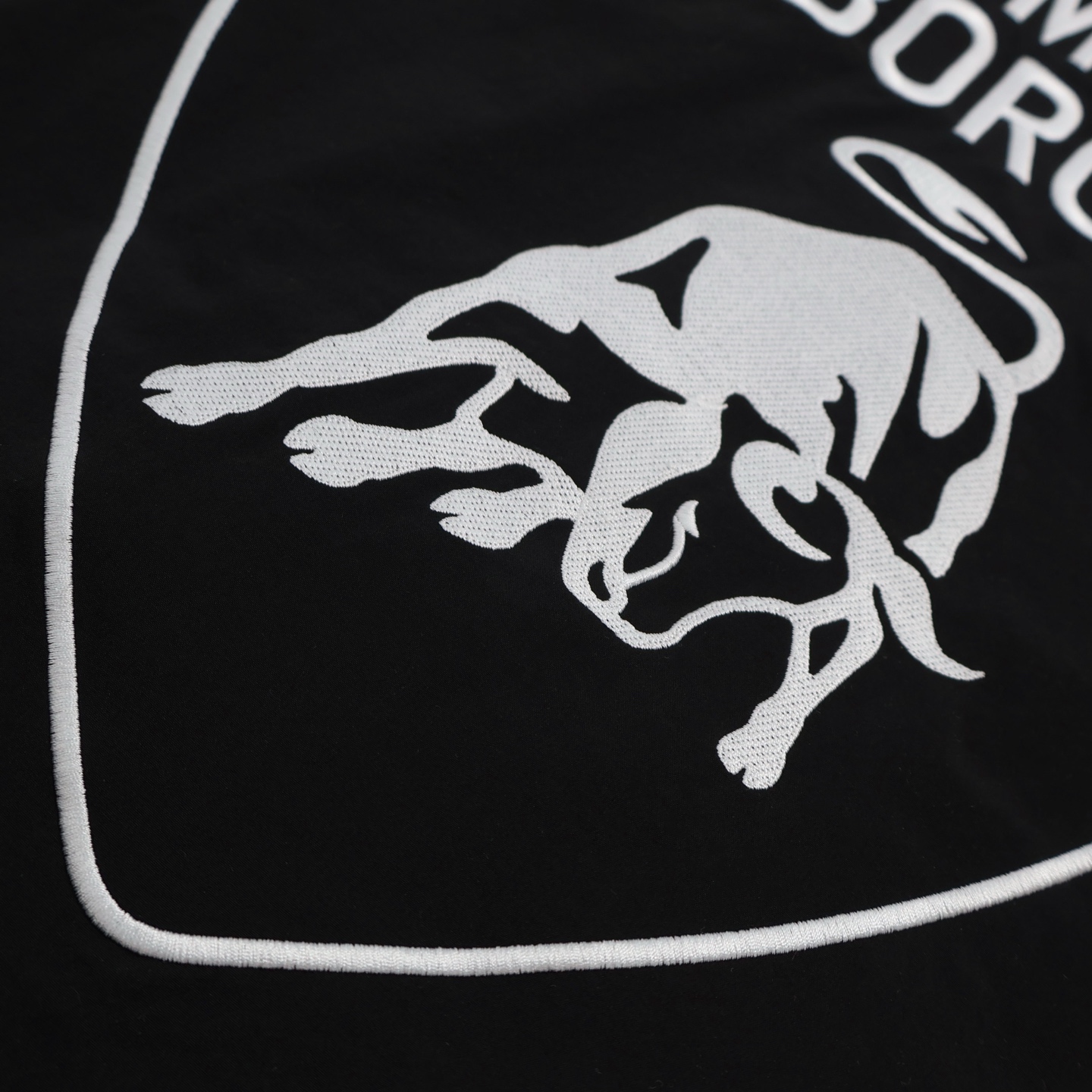 Balenciaga 巴黎世家 Automobili Lamborghini 兰博基尼 联名拉链立领外套 夹克 长袖 黑色 B5  839108TRO311000