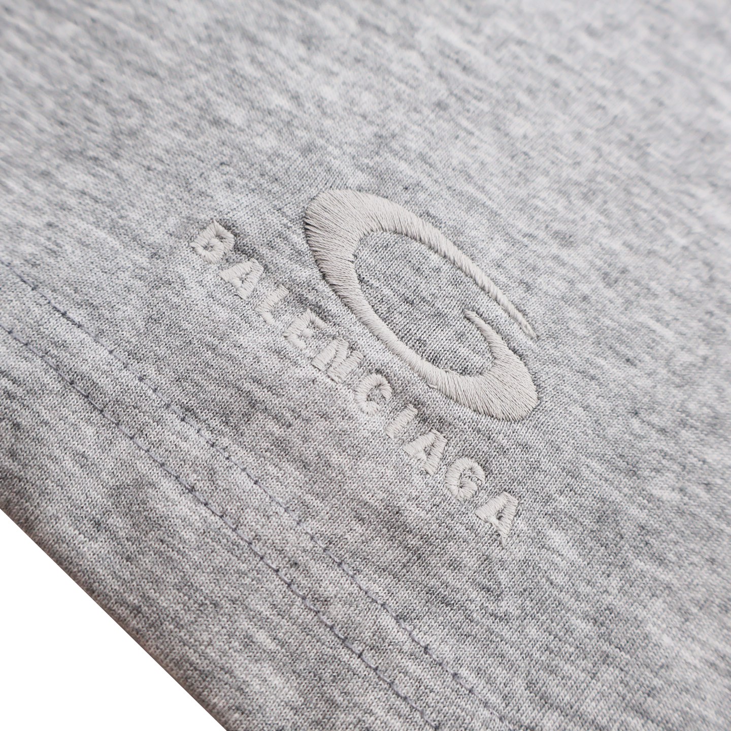 Balenciaga 巴黎世家 布兰妮人像印花短袖 T恤 圆领 短款 夏季 灰色 A2 764235TTVJ81302