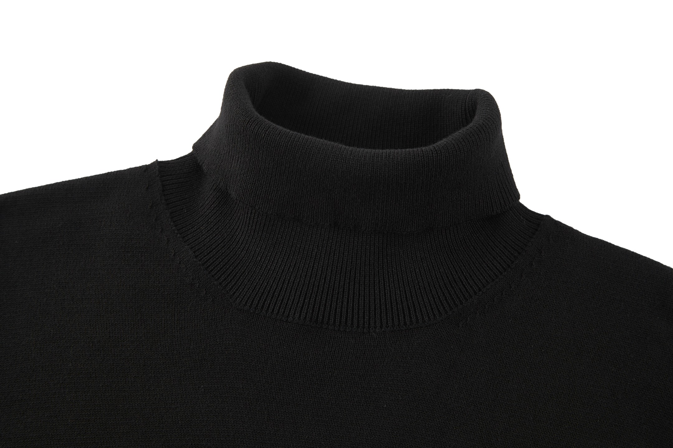 DIOR 迪奥 纯色小蜜蜂刺绣高领毛衣 秋冬 长袖 黑色 933M656BT968-982