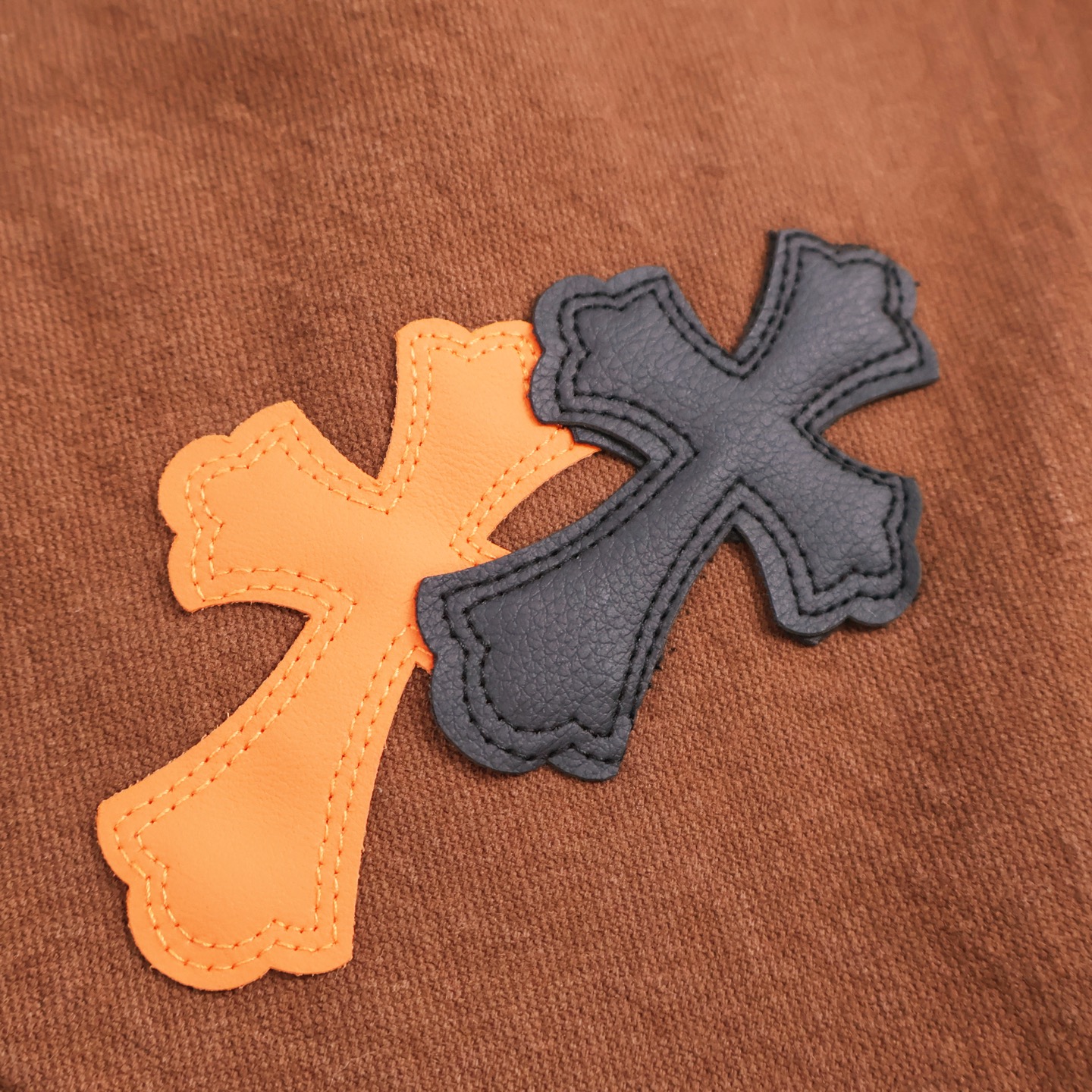 Chrome Hearts 克罗心工装牛仔裤  长裤 休闲裤 卡其色 棕色