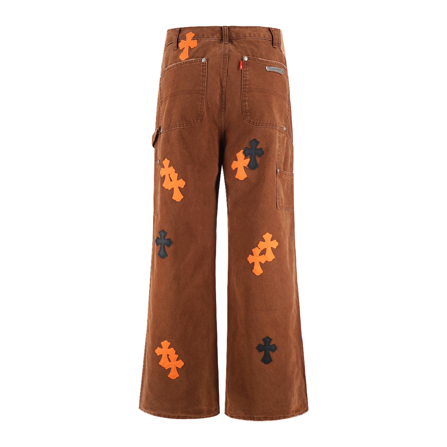 Chrome Hearts 克罗心工装牛仔裤  长裤 休闲裤 卡其色 棕色