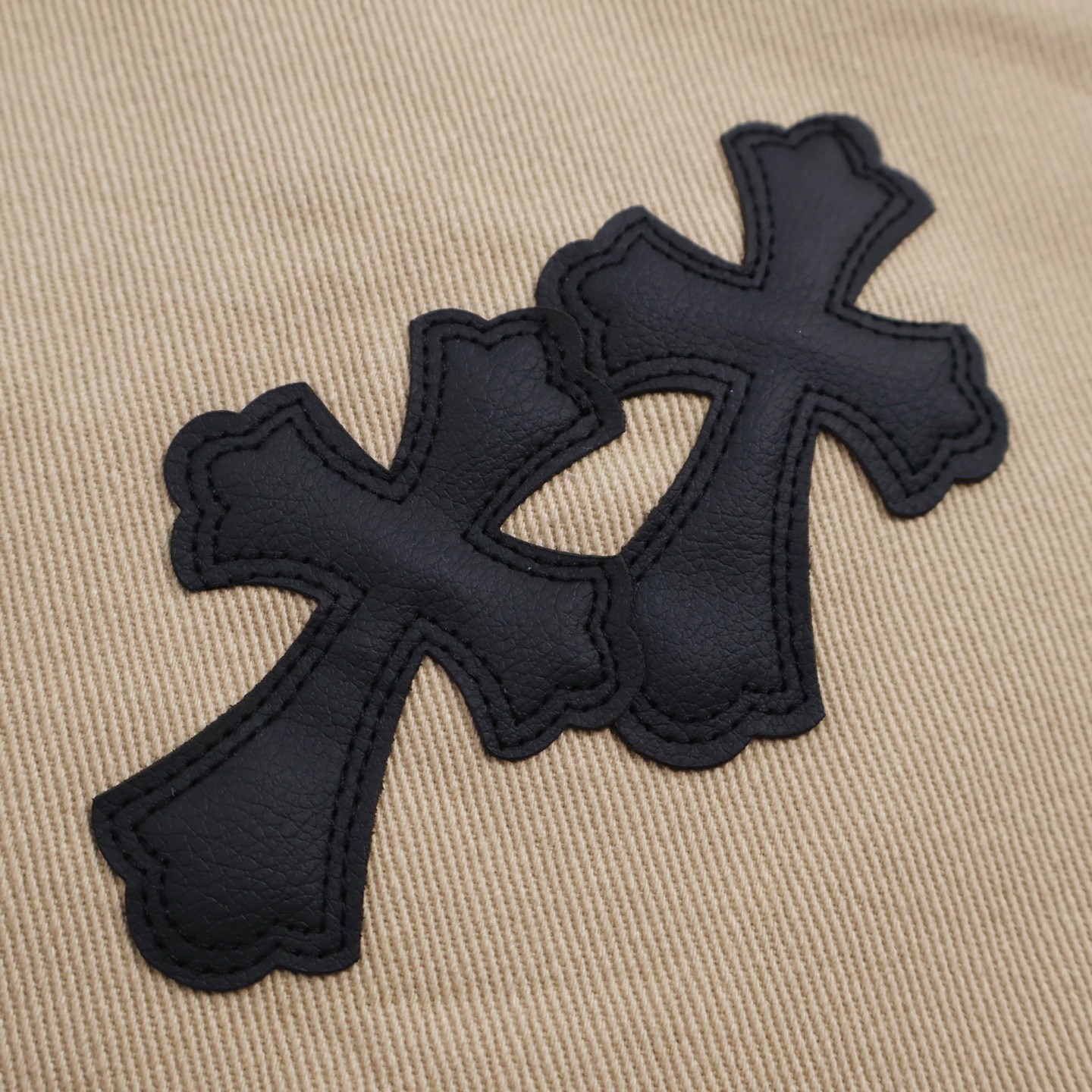 Chrome Hearts 克罗心工装牛仔裤  长裤 休闲裤 卡其色 棕色