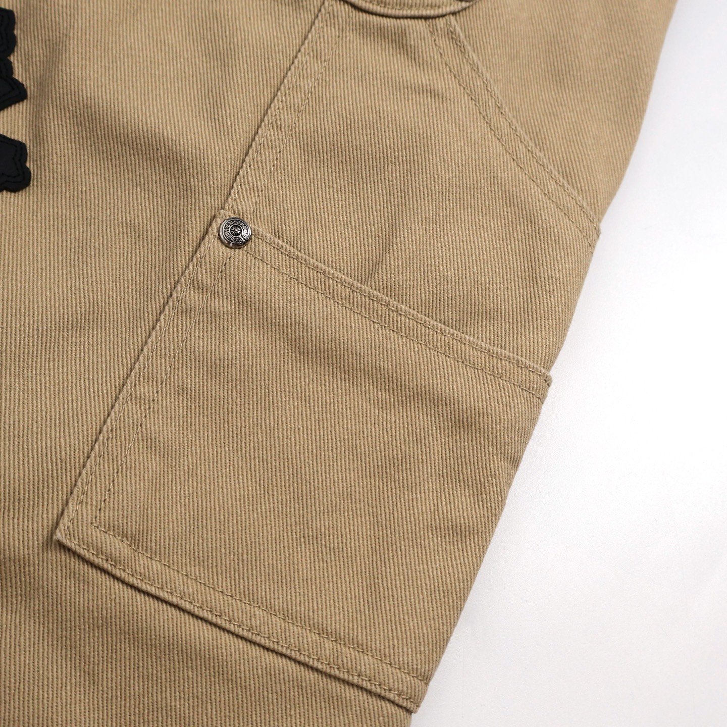 Chrome Hearts 克罗心工装牛仔裤  长裤 休闲裤 卡其色 棕色