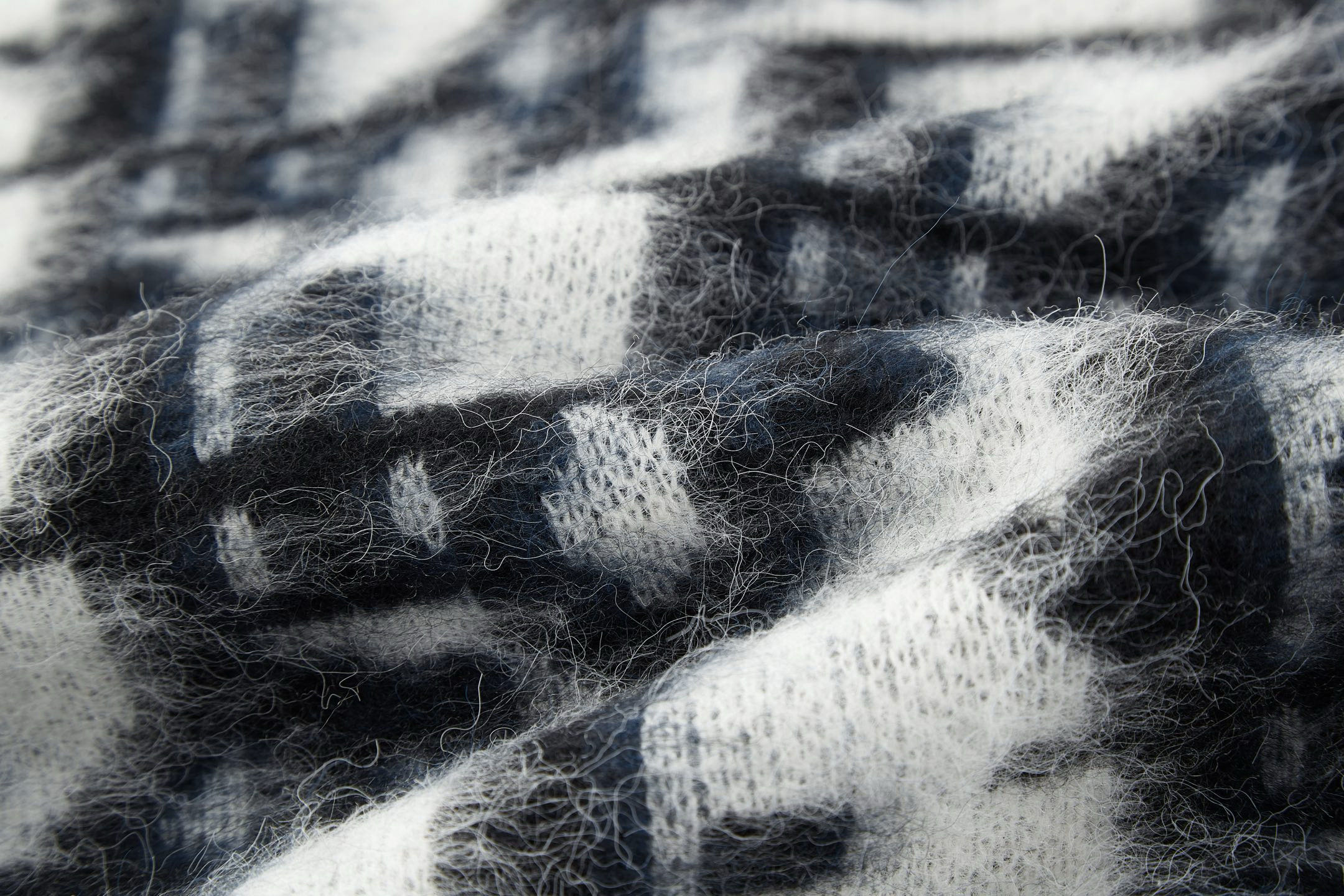 DIOR 迪奥 老花马海毛开衫 毛衣 秋冬 长袖 黑色 B0 513M204A4000-C189