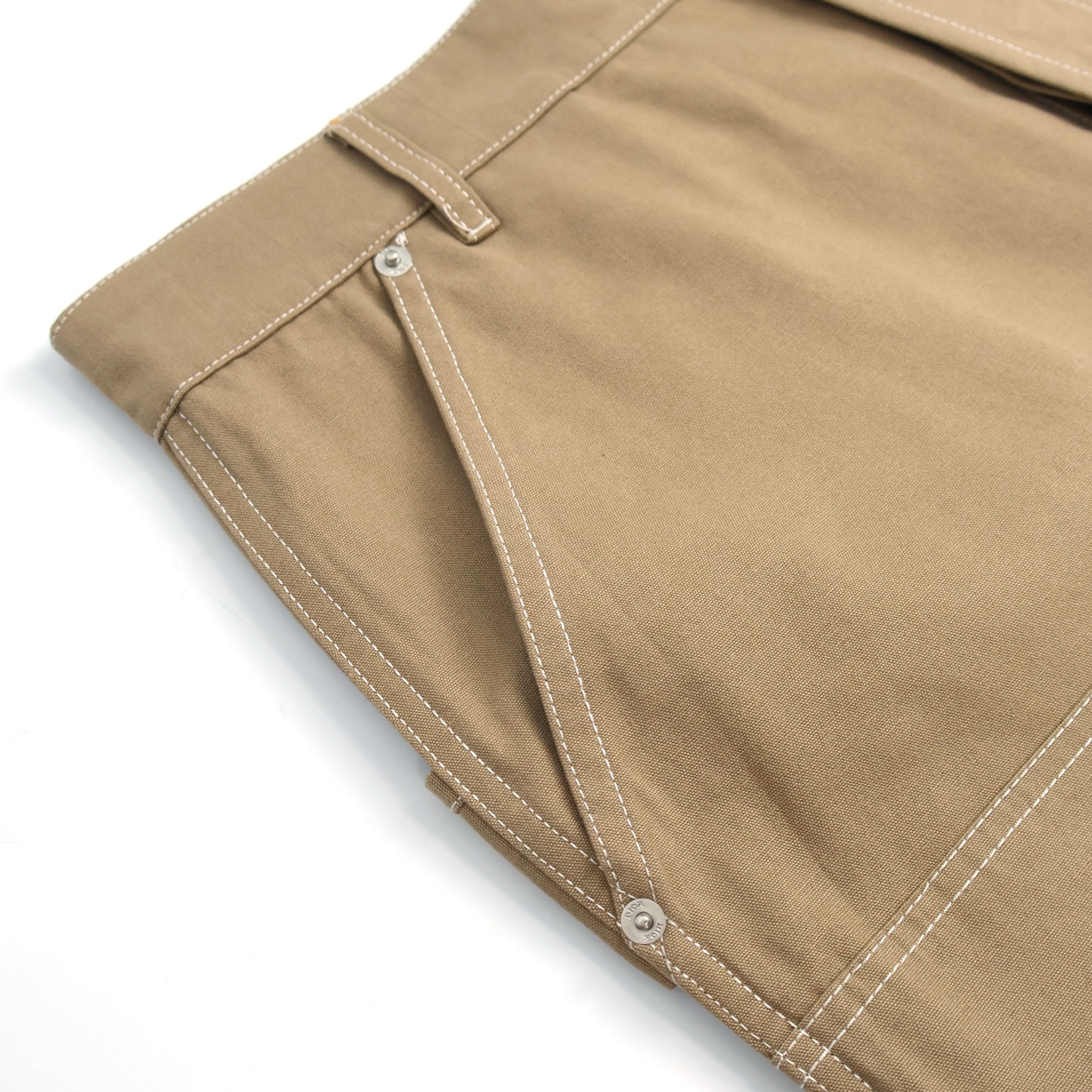 DIOR 迪奥 Lewis Hamilton 合作系列 字母logo刺绣伐木裤 牛仔裤 工装裤 长裤 裤子 卡其色 B5 513D187A3003-C181