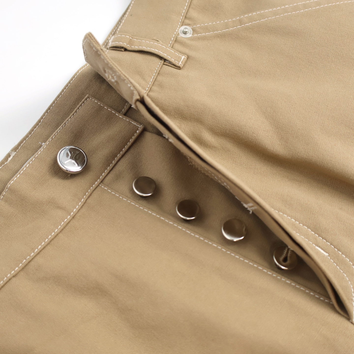 DIOR 迪奥 Lewis Hamilton 合作系列 字母logo刺绣伐木裤 牛仔裤 工装裤 长裤 裤子 卡其色 B5 513D187A3003-C181