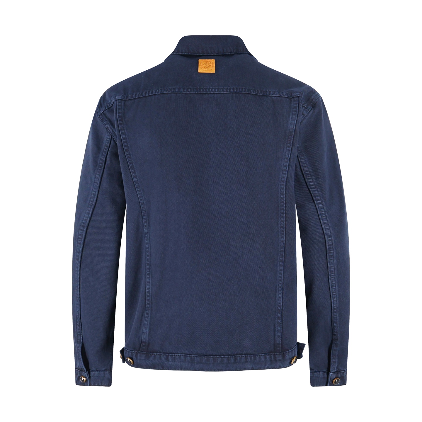 LOUIS VUITTON 路易威登  LV 压花浮雕口袋  牛仔 外套 夹克 长袖  蓝色 505254