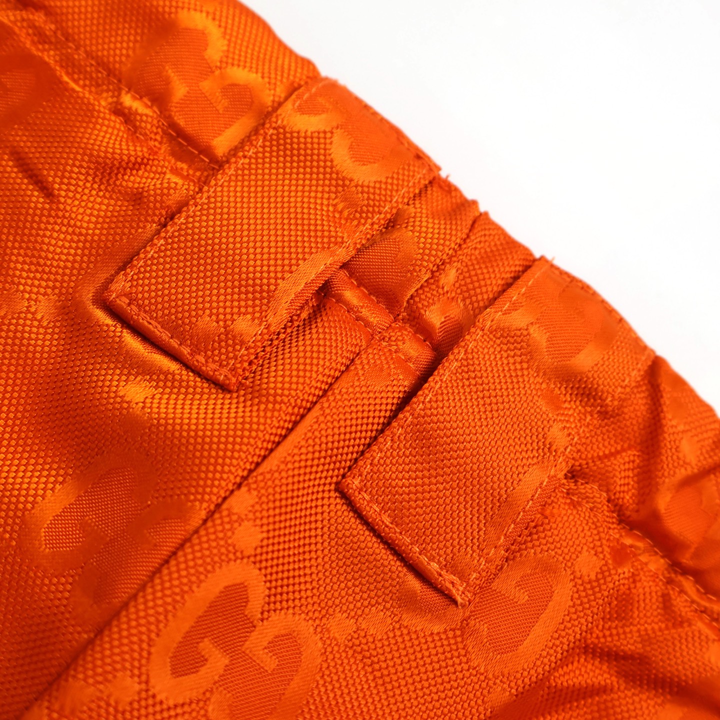 GUCCI 古驰 暗纹满印束脚休闲裤 运动裤 长裤 橘色 A5 631111-ZAEBN-7500