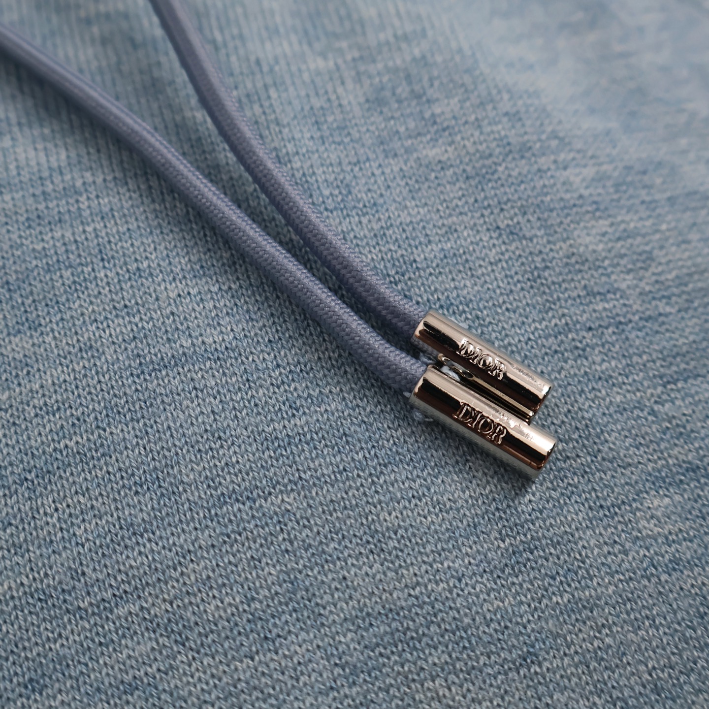 DIOR 迪奥 刺绣字母logo针织拉链连帽卫衣 秋冬 外套 长袖 白色 藏蓝色 浅蓝色 C0 113M221AT225-C088