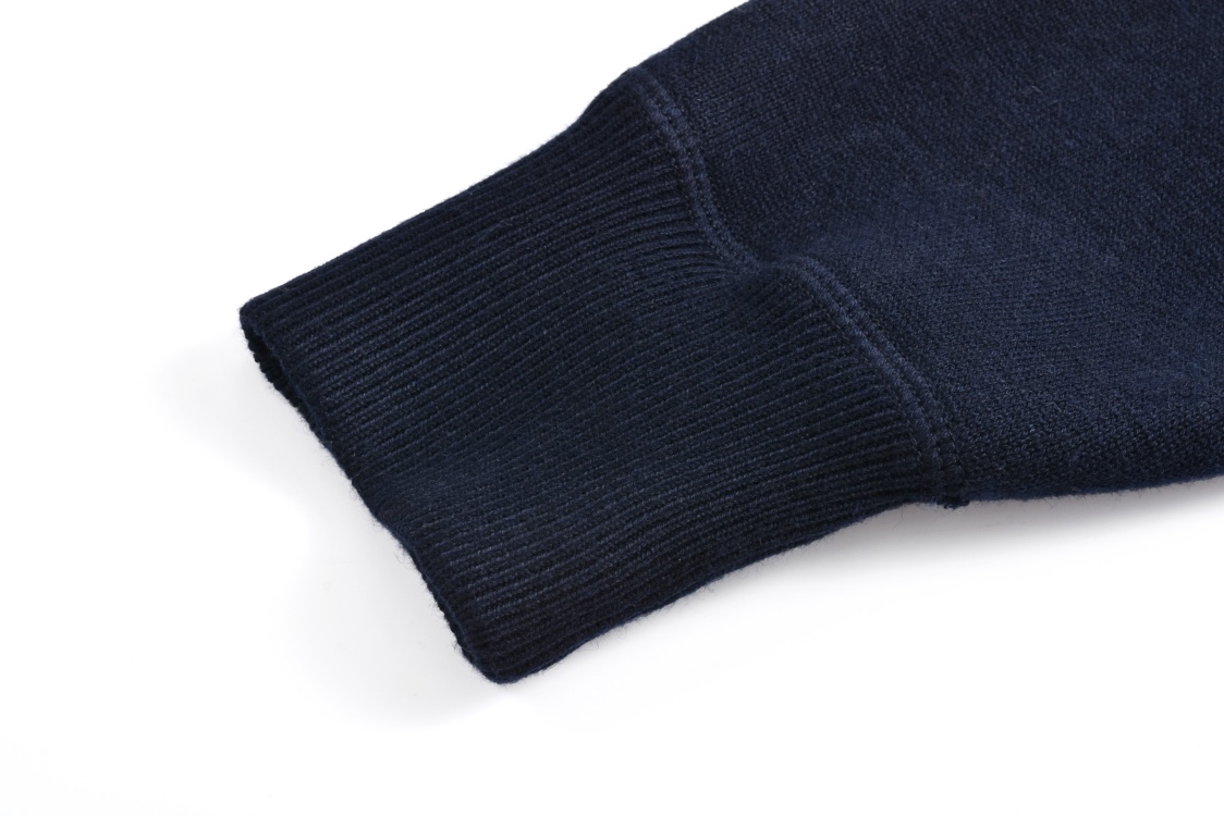 DIOR 迪奥 刺绣字母logo针织拉链连帽卫衣 秋冬 外套 长袖 白色 藏蓝色 浅蓝色 C0 113M221AT225-C088