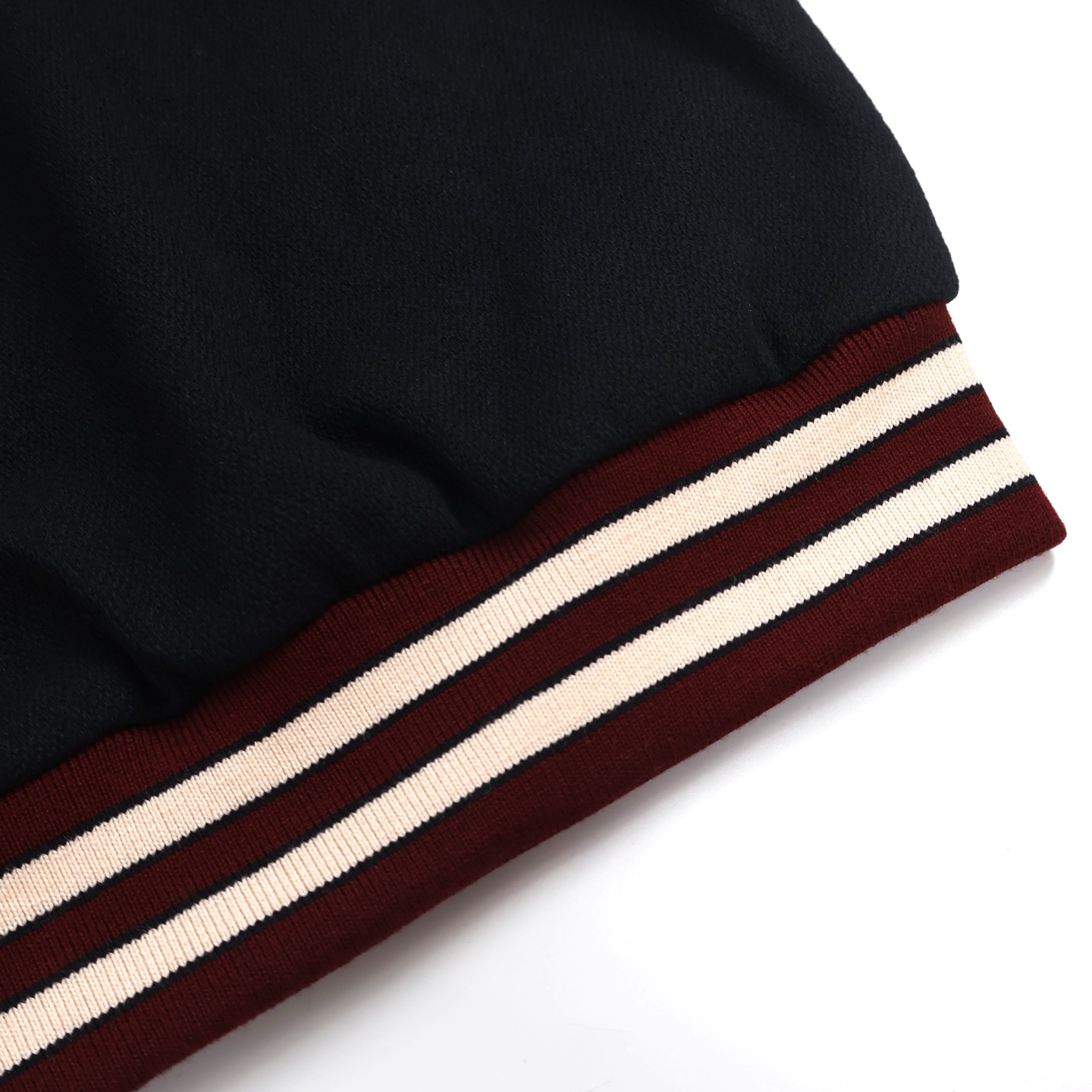 CELINE 赛琳 拼皮条纹字母logo羊羔毛棒球服 夹克 外套 长袖 黑色 D0 2V29T896C-14BU