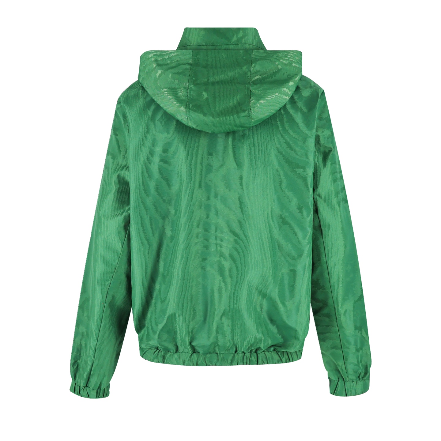 LOUIS VUITTON 路易威登  LV 树纹像素印花拉链连帽防风风衣外套 夹克 冲锋衣 长袖 绿色 B0