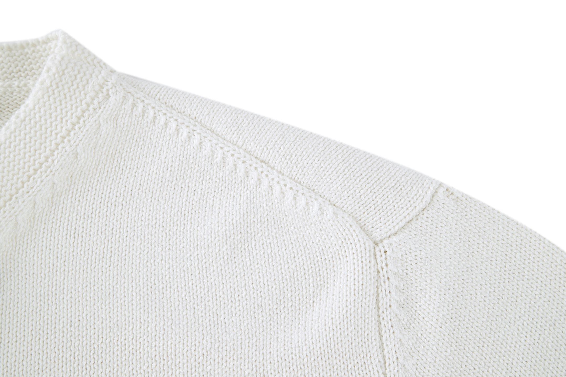 DIOR 迪奥 AND HYLTON NEL Logo字母刺绣针织衫 毛衣 秋冬 长袖 白色 黑色 B0 583M618A3003-C085