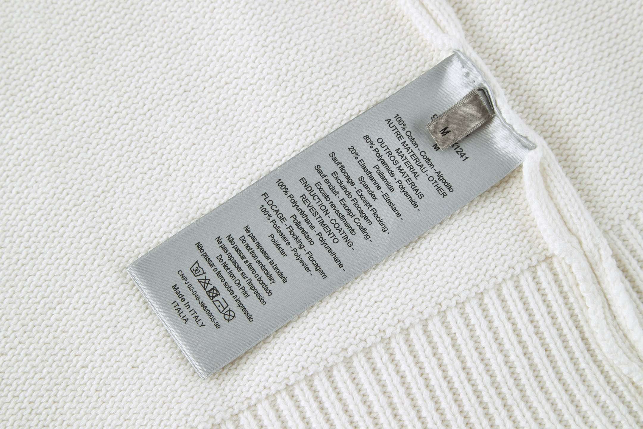 DIOR 迪奥 AND HYLTON NEL Logo字母刺绣针织衫 毛衣 秋冬 长袖 白色 黑色 B0 583M618A3003-C085