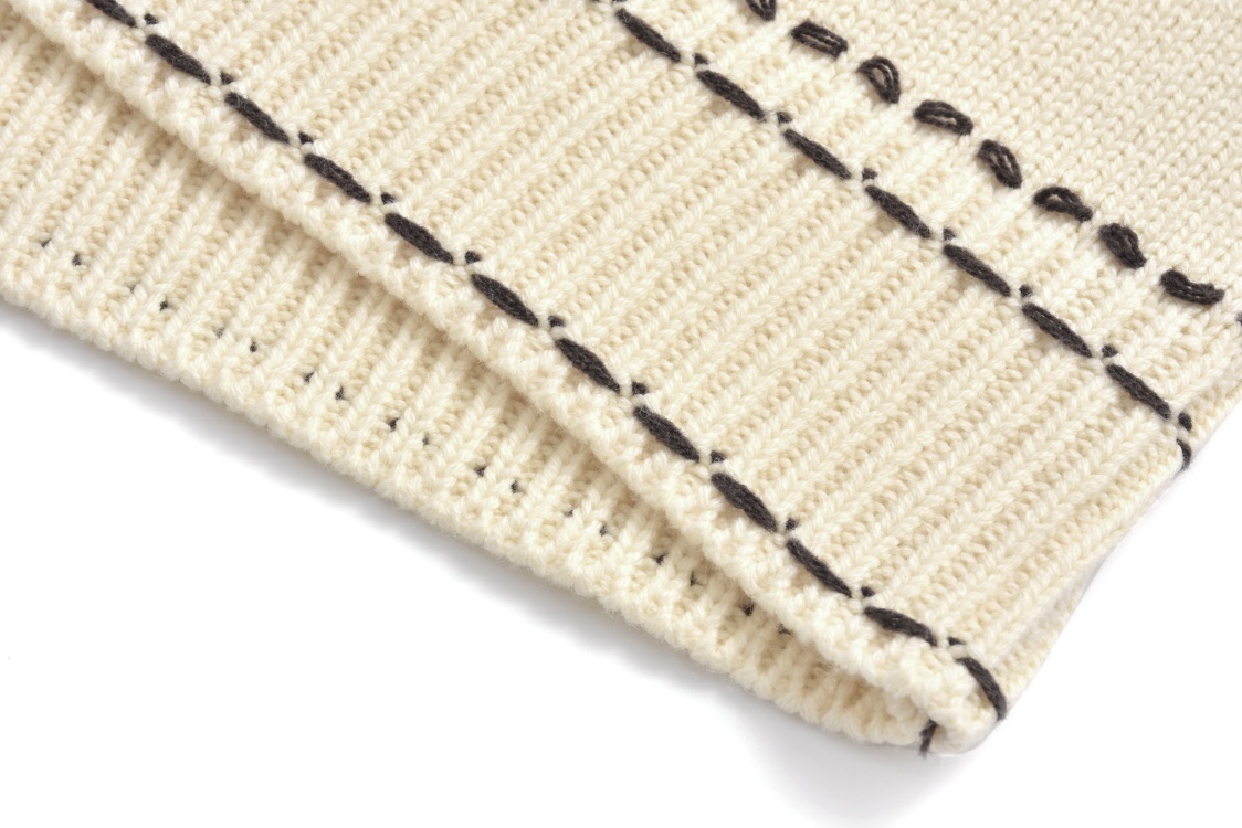 LOUIS VUITTON 路易威登 Tyler SS24 Logo 字母嵌花V领开衫 针织衫 毛衣 外套 B0 1AFPXW