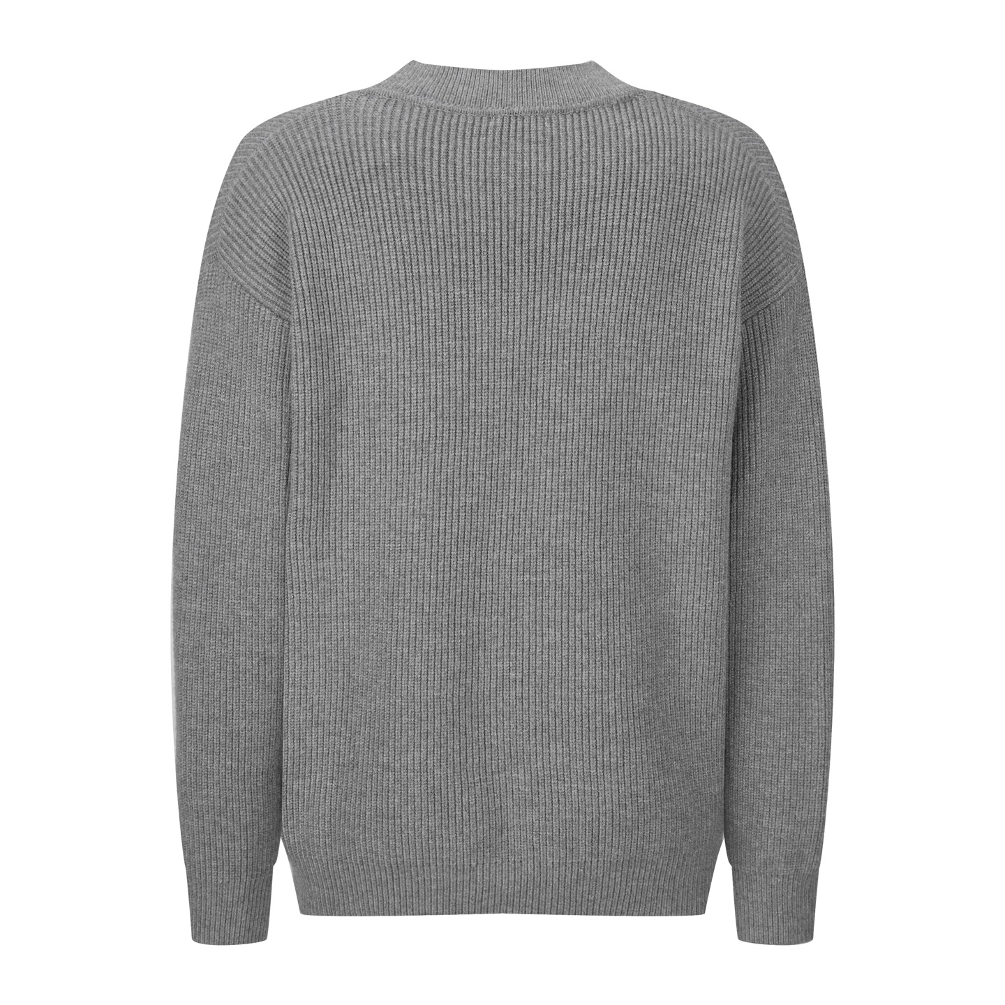 DIOR 迪奥 羊毛搜字母Logo刺绣V领针织衫 毛衣 秋冬 长袖 灰色 B0 583M618A3003-C085