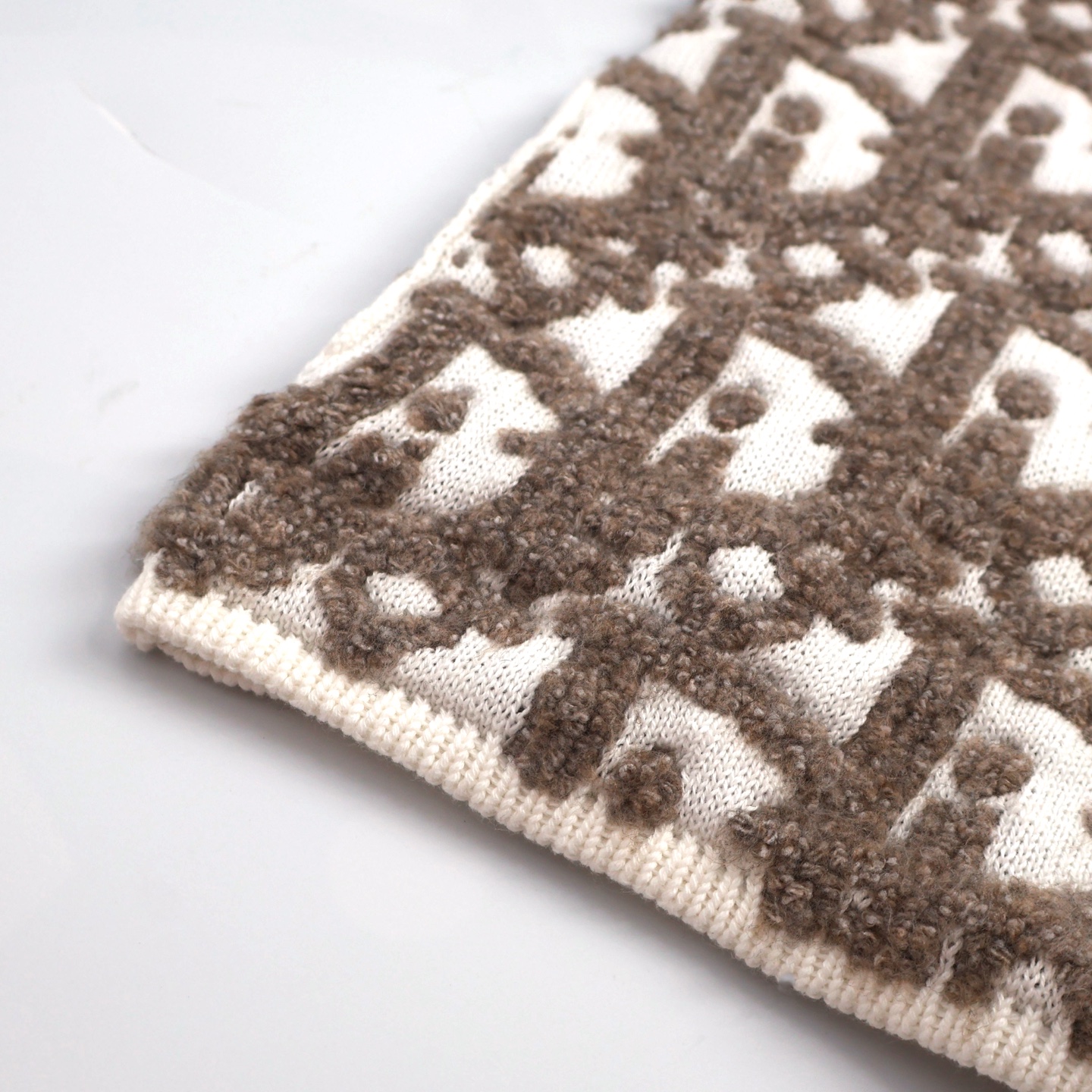 DIOR 迪奥 羊毛毛巾绣字母logo拉链圆领毛衣 开衫 秋冬 外套 长袖 C0 593M211A3007-C081