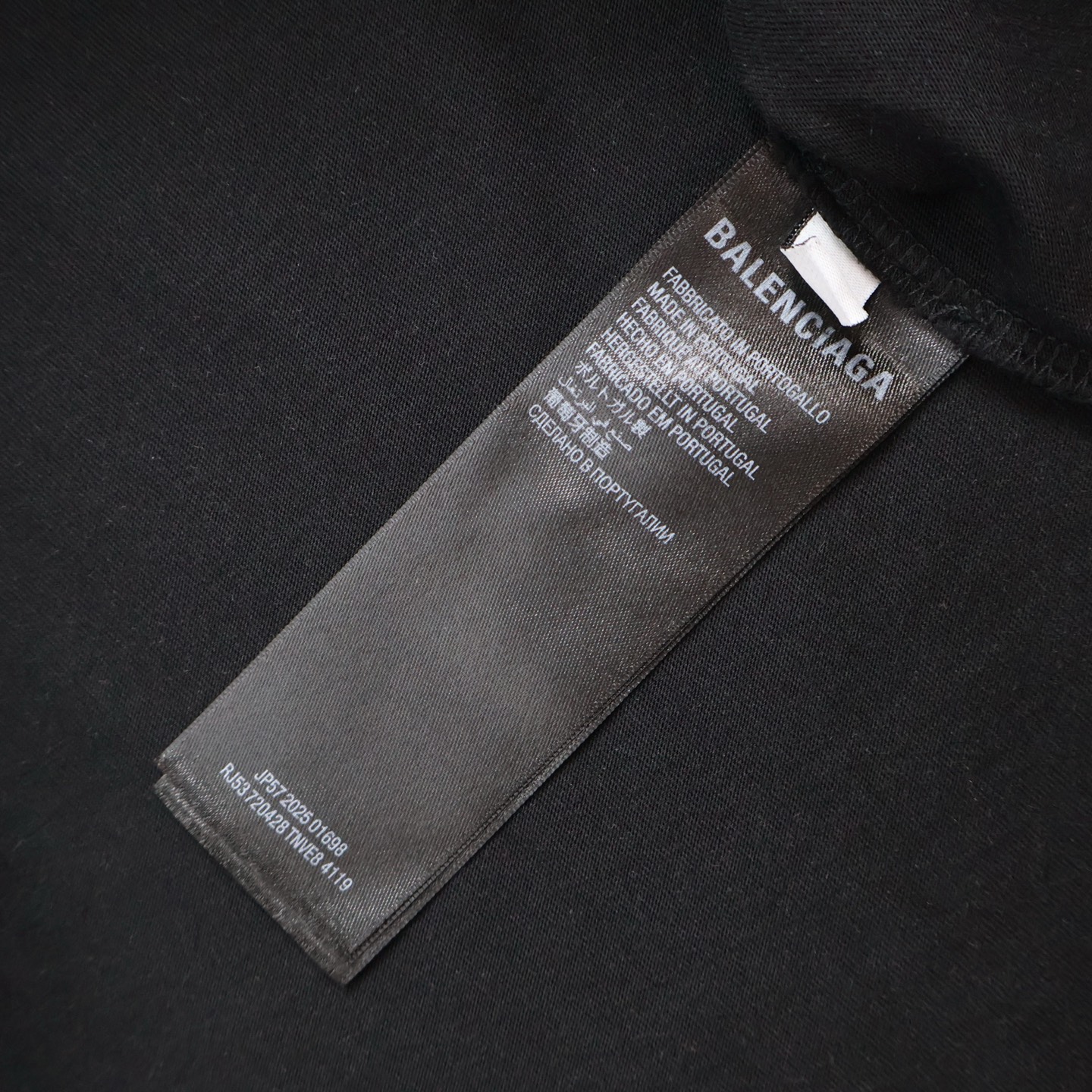 Balenciaga 巴黎世家 布兰妮人像印花短袖 T恤 圆领 短款 夏季 黑灰色 A2 850345TTVJ61041