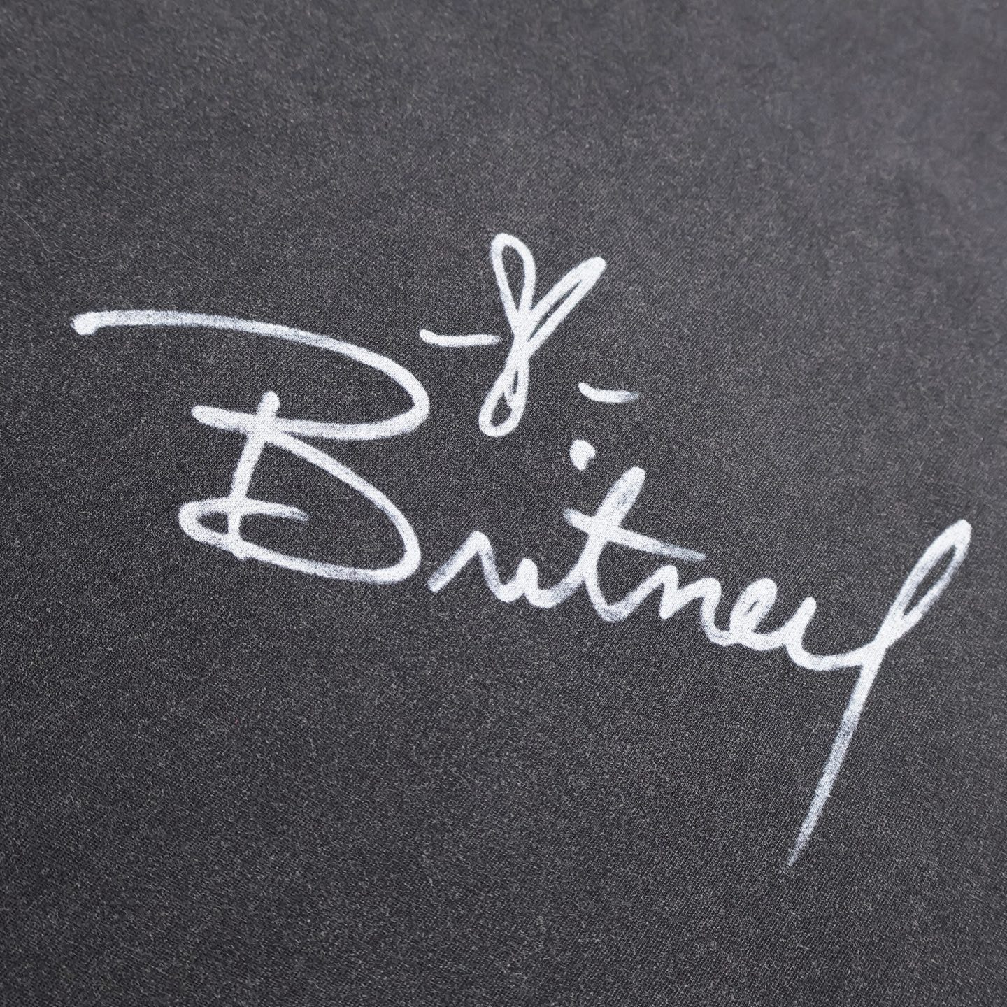 Balenciaga 巴黎世家 布兰妮人像印花短袖 T恤 圆领 短款 夏季 黑灰色 A2 850345TTVJ61041