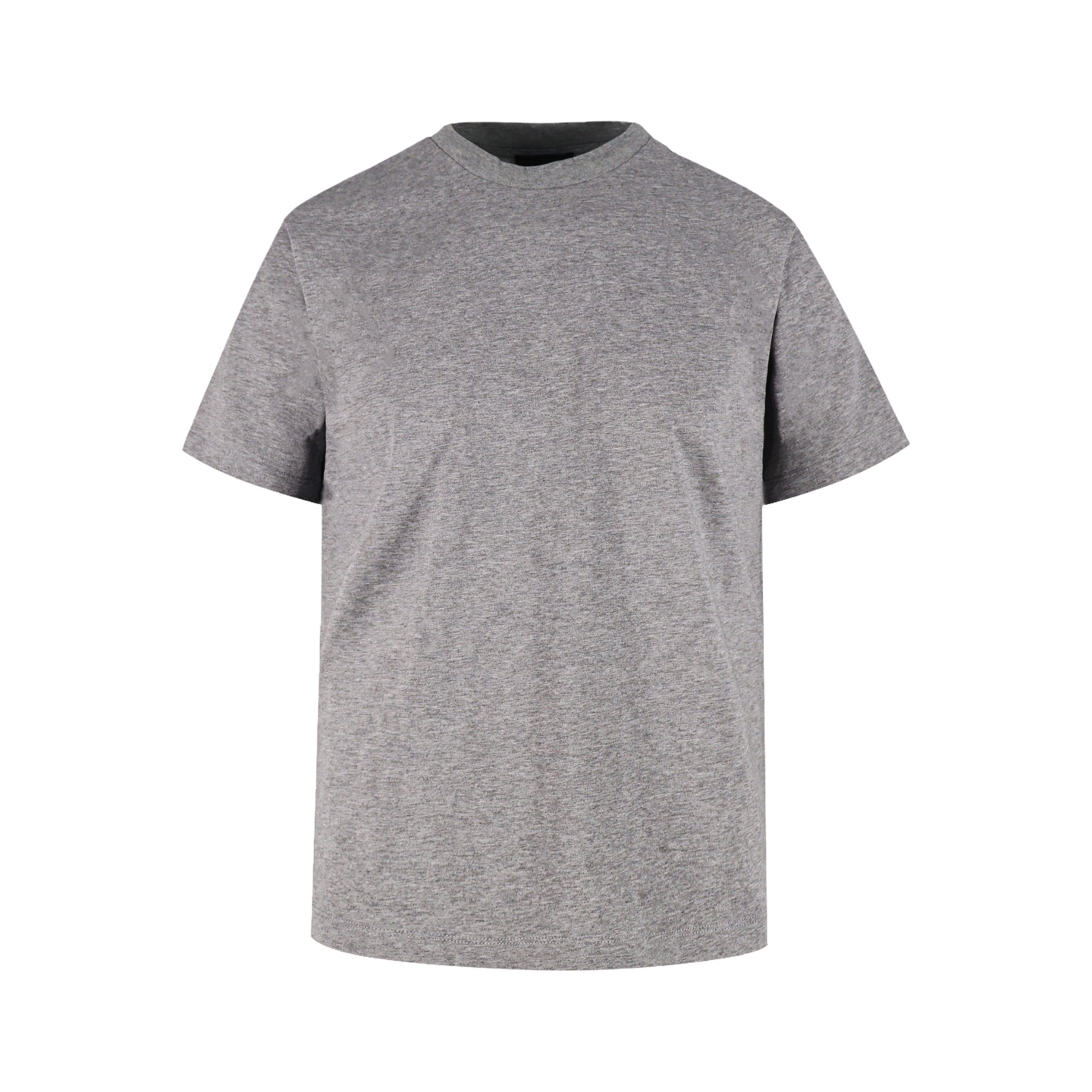 PRADA 普拉达 纯色后领徽标圆领 休闲夏季 短袖 T恤 蓝色 灰色 A2