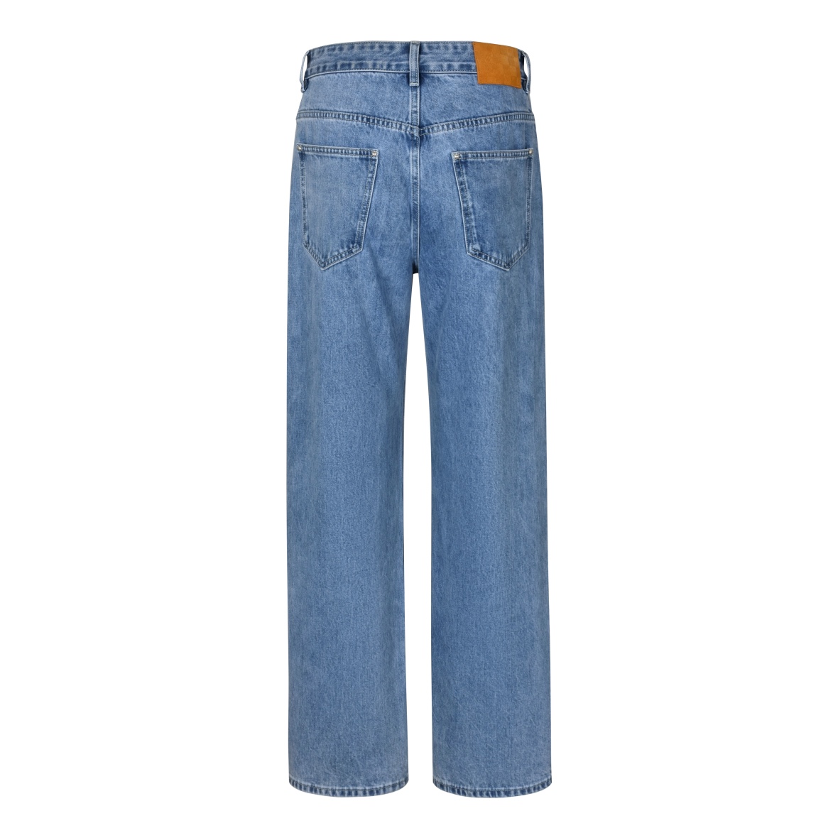 LOUIS VUITTON  路易威登 LV 磨破字母logo牛仔裤 裤子 长裤 蓝色 B0 1AGIV9