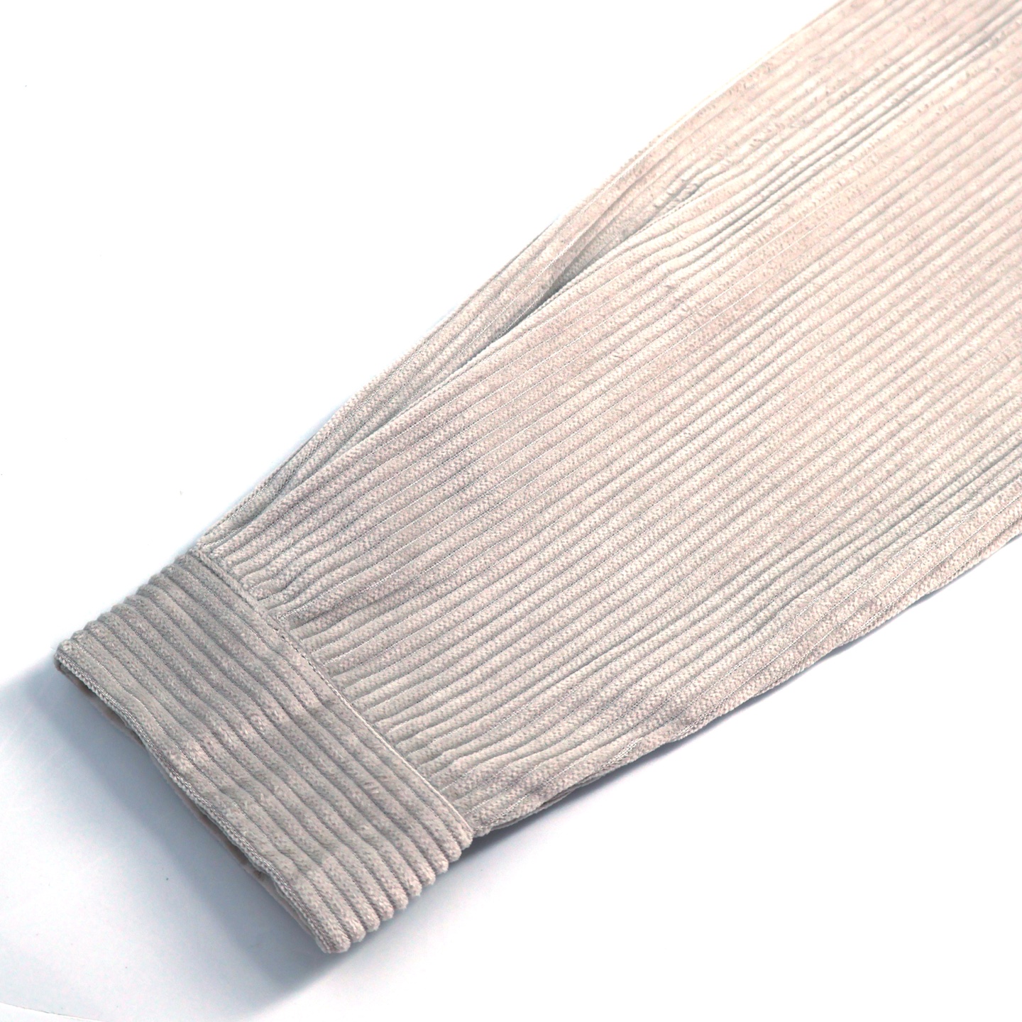 STONE ISLAND 石头岛 纯色袖标灯芯绒衬衫 长袖 外套 石膏色 B0 791511311-V0097