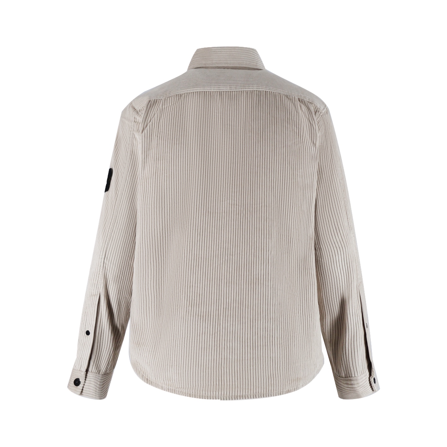 STONE ISLAND 石头岛 纯色袖标灯芯绒衬衫 长袖 外套 石膏色 B0 791511311-V0097