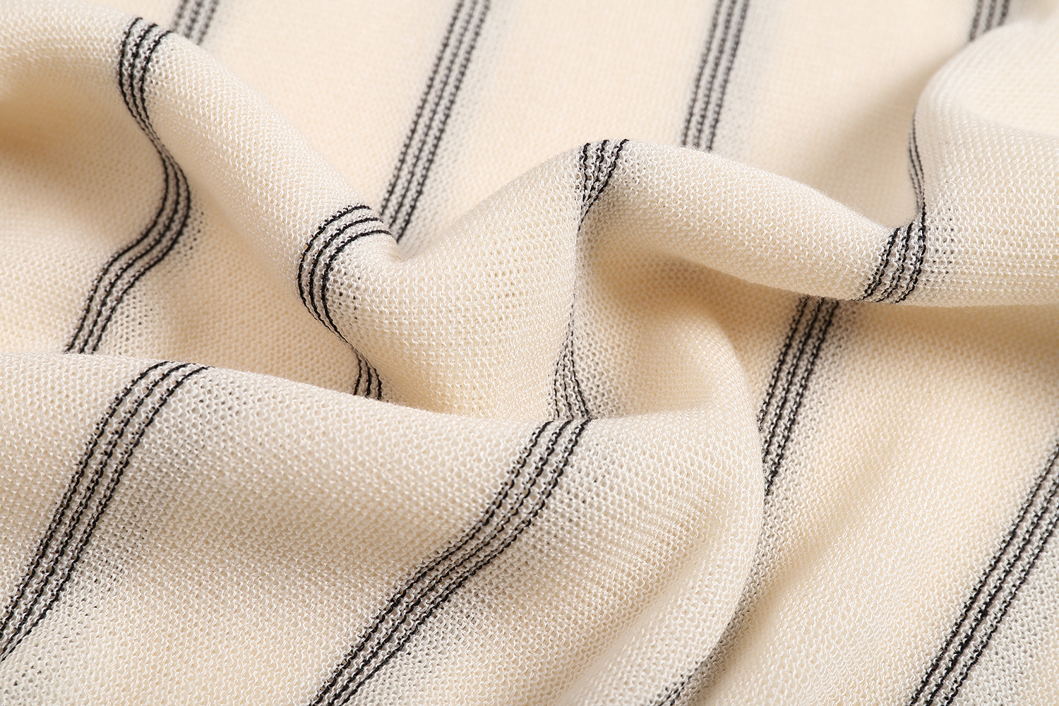 DIOR 迪奥 刺绣字母logo亚麻竖条纹针织短袖 T恤 夏季 B0 593J612A3019-C185