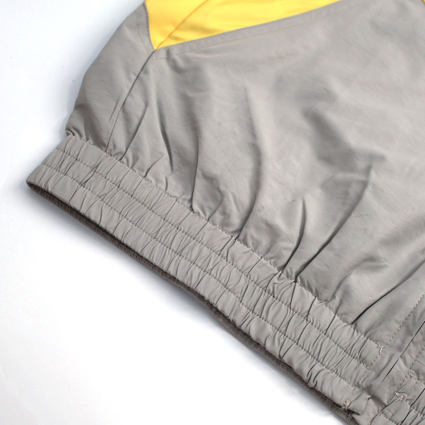 LOUIS VUITTON 路易威登 拼色拉链立领夹克 长袖 外套 灰色 C0 1AHV37