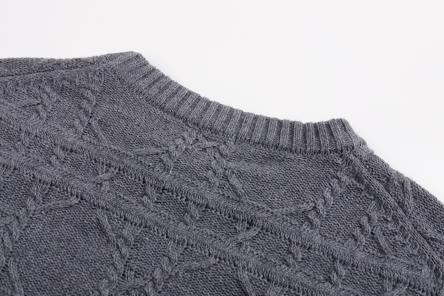 DIOR 迪奥 纯色菱格纹羊绒针织衫 毛衣 秋冬 长袖 米色 黑色 灰色 513M627AT73-8C120