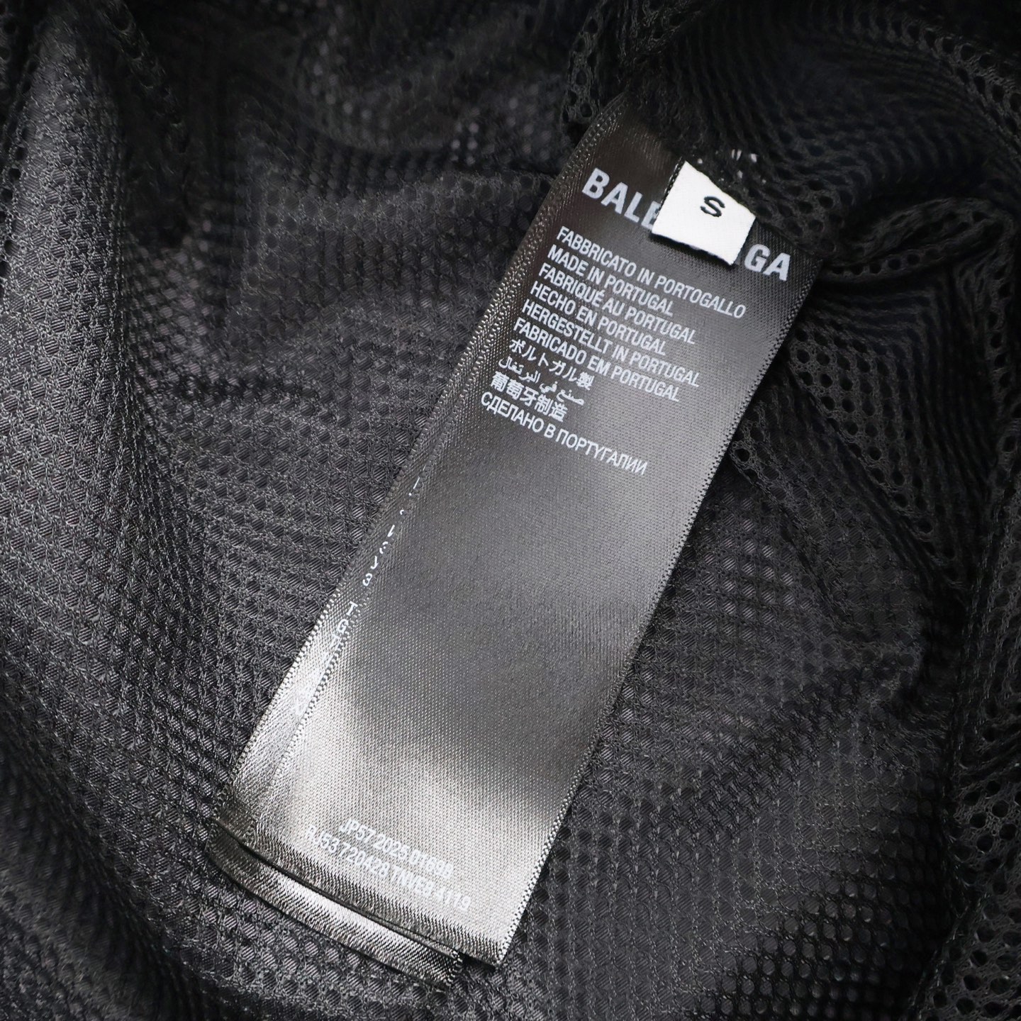 Balenciaga 巴黎世家 撞色拼接松紧腰休闲裤 运动裤 长裤 裤子 黑色 B0