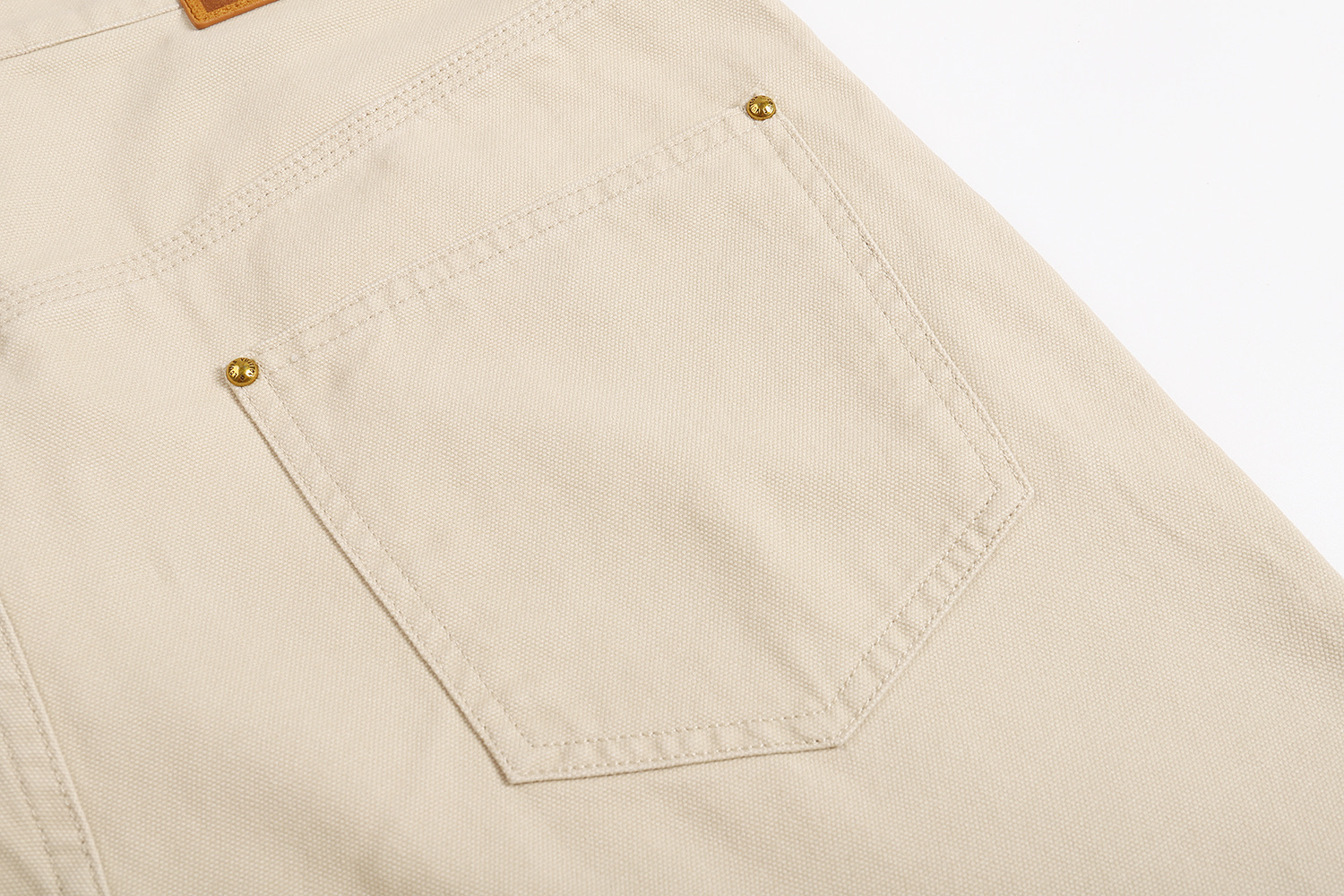 LOUIS VUITTON  路易威登 LV 直筒伐木牛仔裤 裤子 长裤 卡其色 B0 