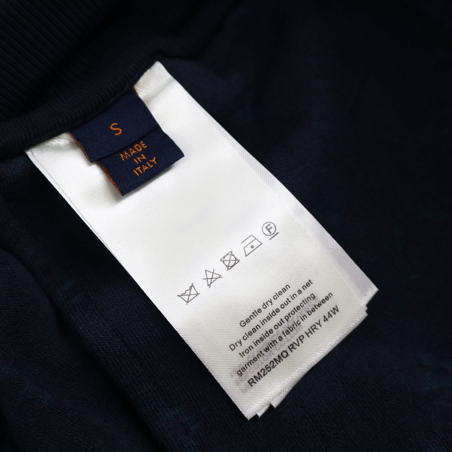 LOUIS VUITTON 路易威登 LV 毛巾棉字母压花 短裤 休闲裤 裤子 五分裤 蓝色 A5 1AHUX6