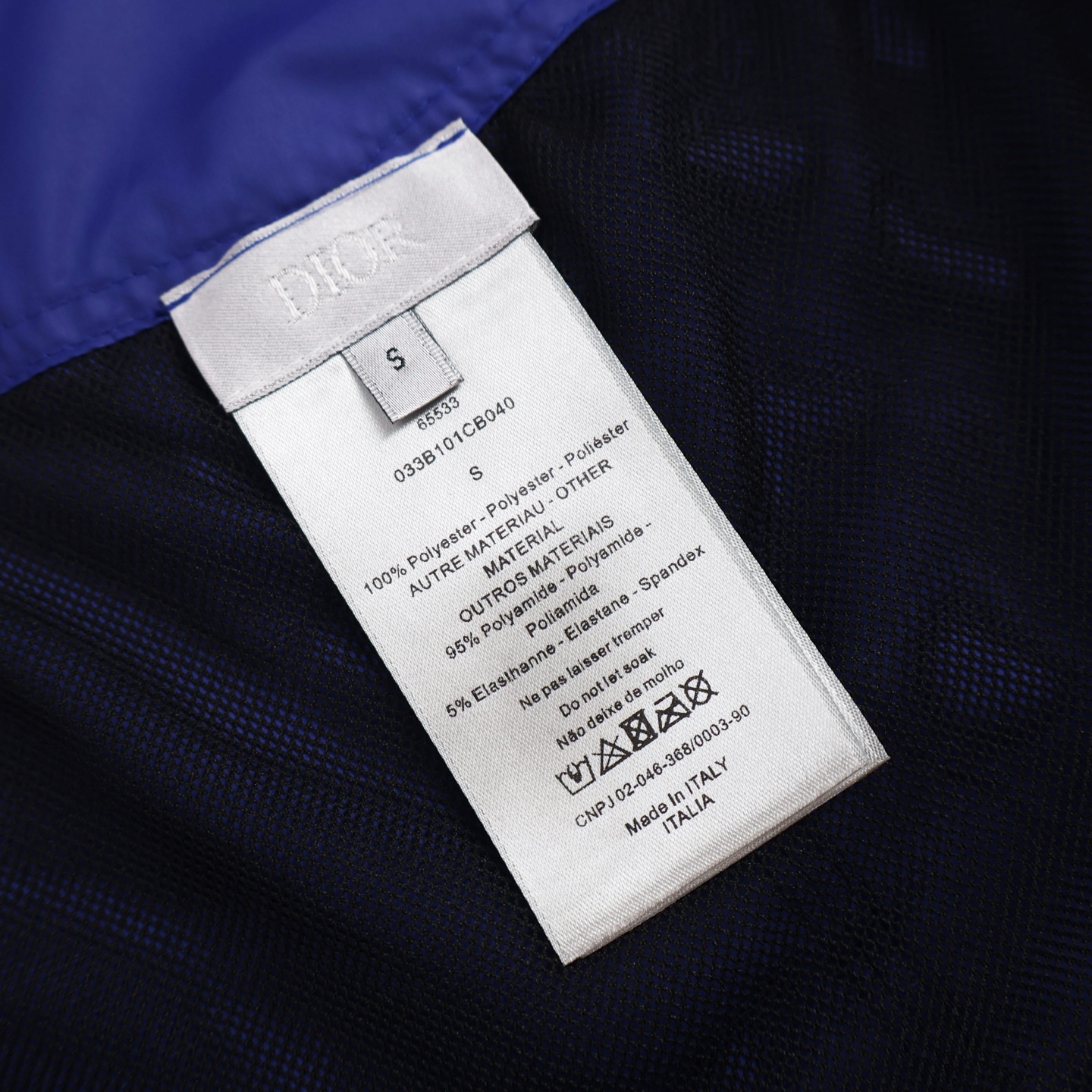 DIOR 迪奥 小刺绣口袋工装五分裤 短裤 裤子 紫色 A5 033B101CB040-585