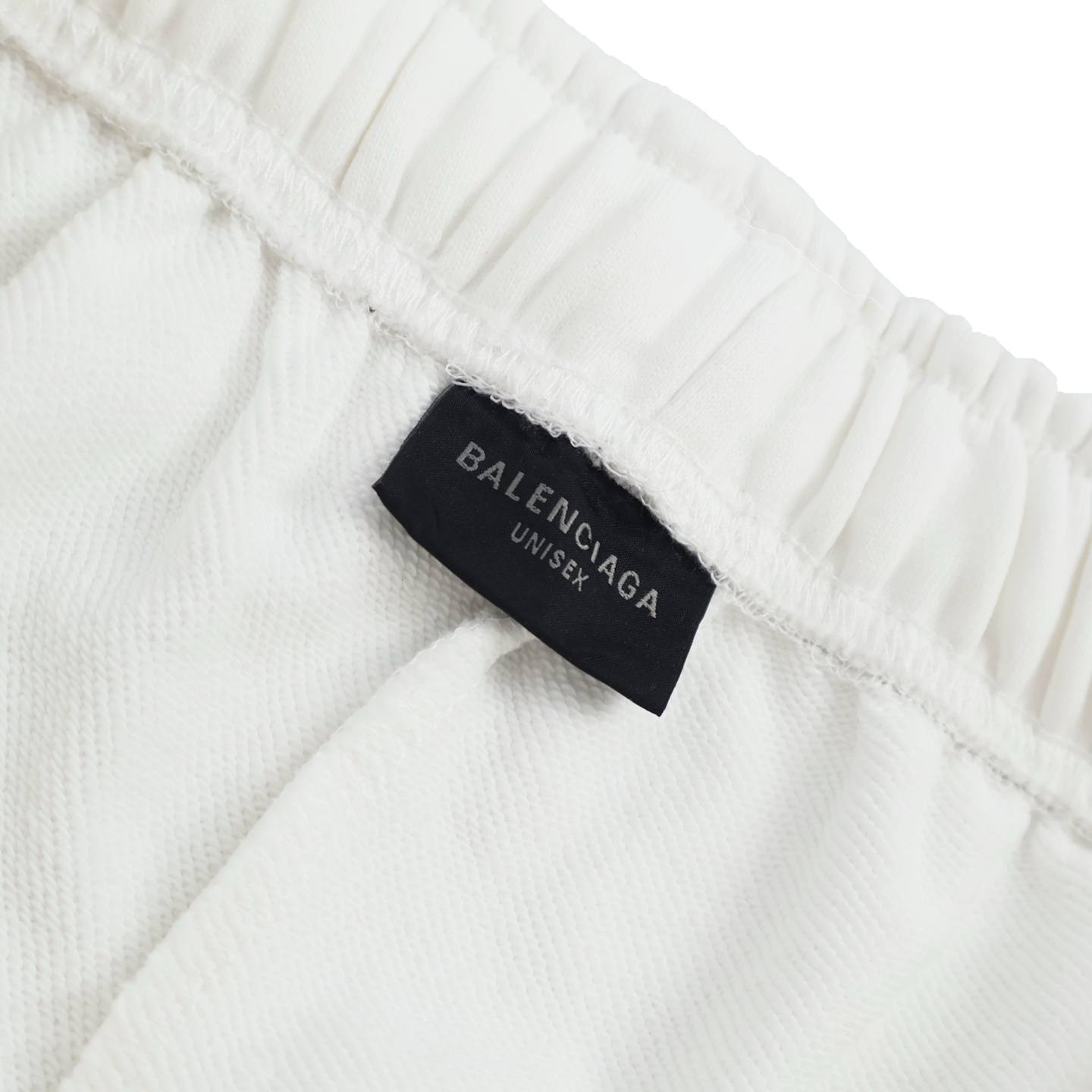 Balenciaga 巴黎世家  刺绣圆环松紧腰运动裤 短裤 裤子 休闲裤 紫色 白色 A2 